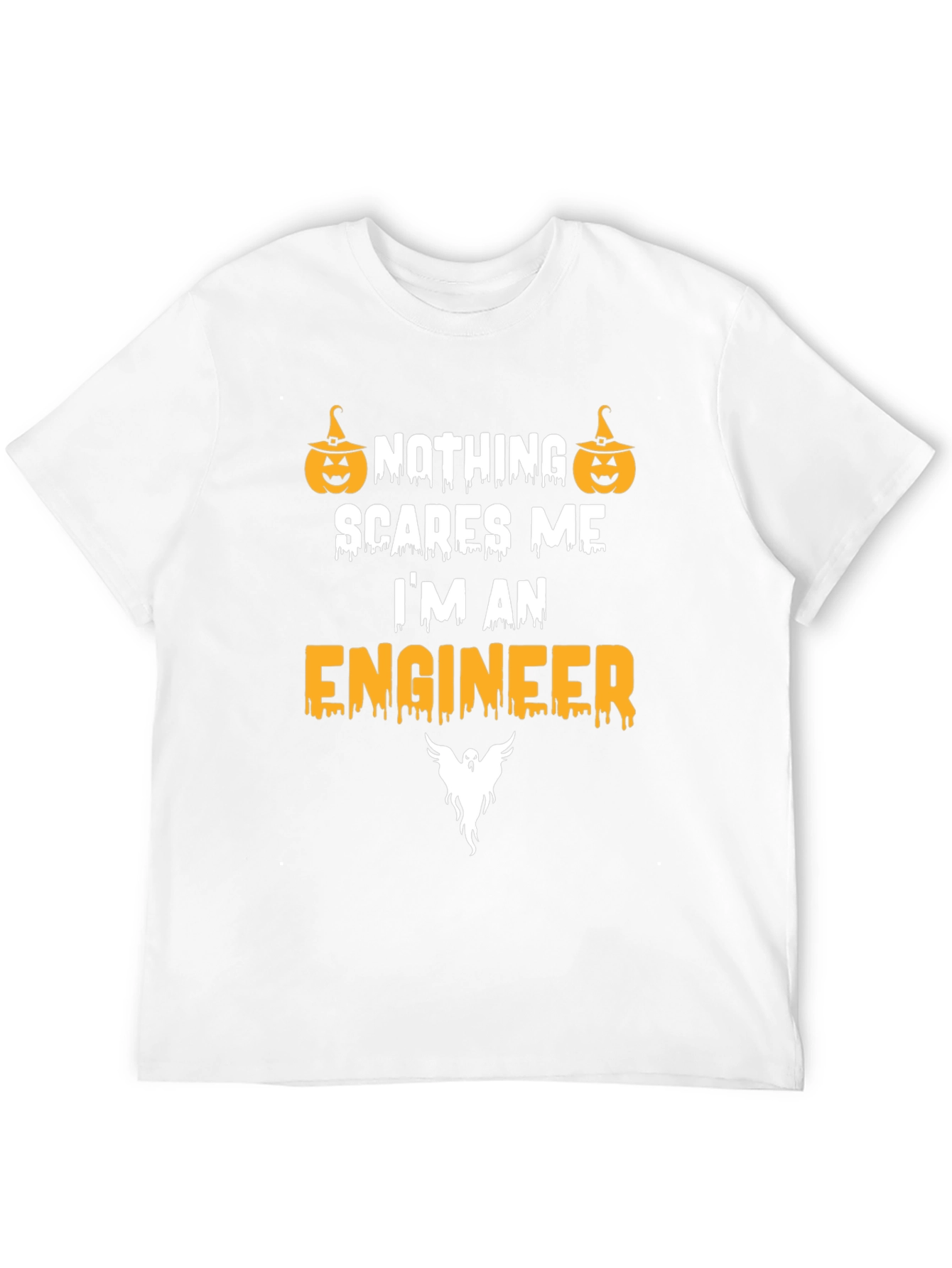 Nothing Scares Me Im An Engineer Halloween T-Shirt