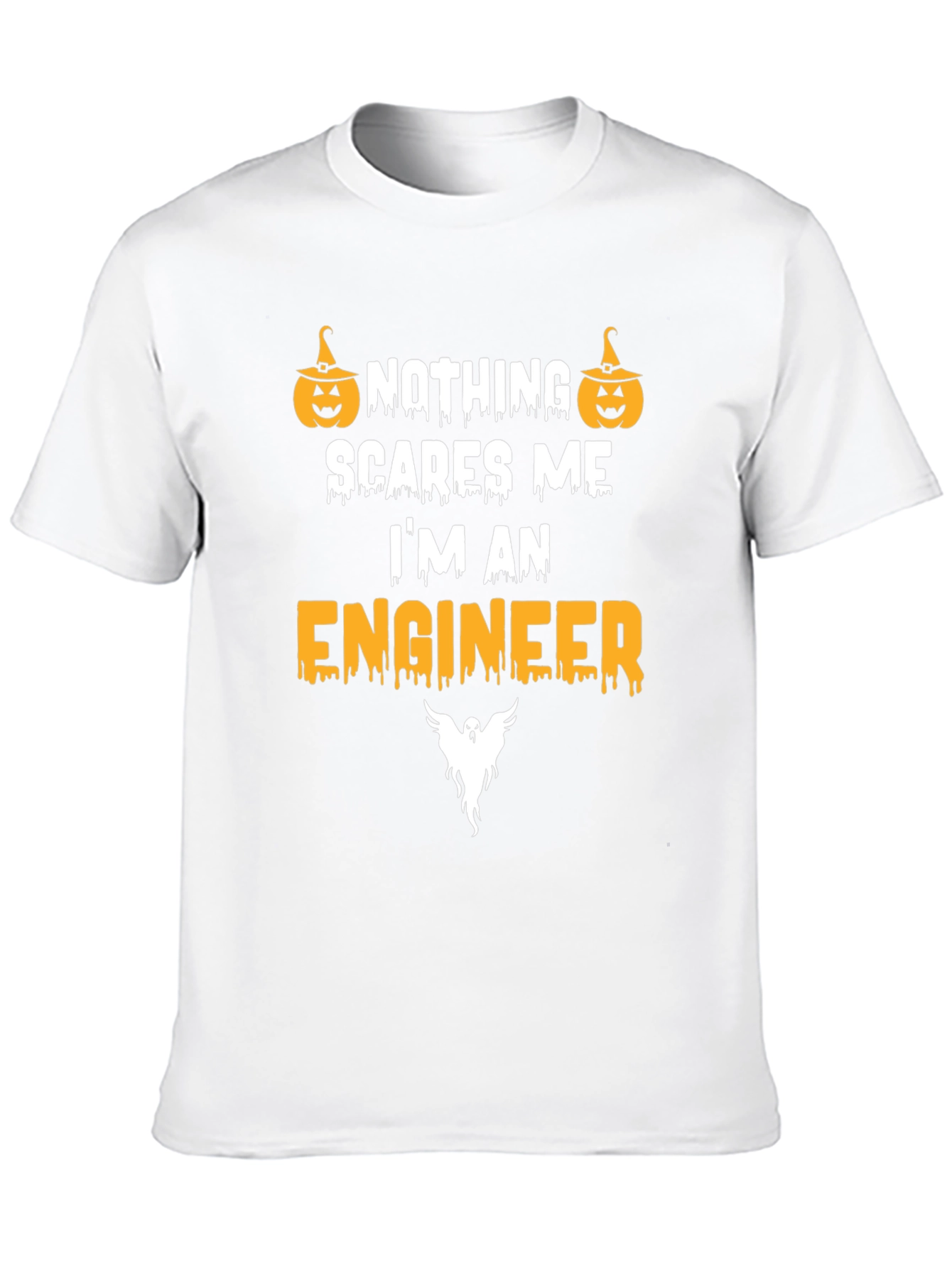 Nothing Scares Me Im An Engineer Halloween T-Shirt
