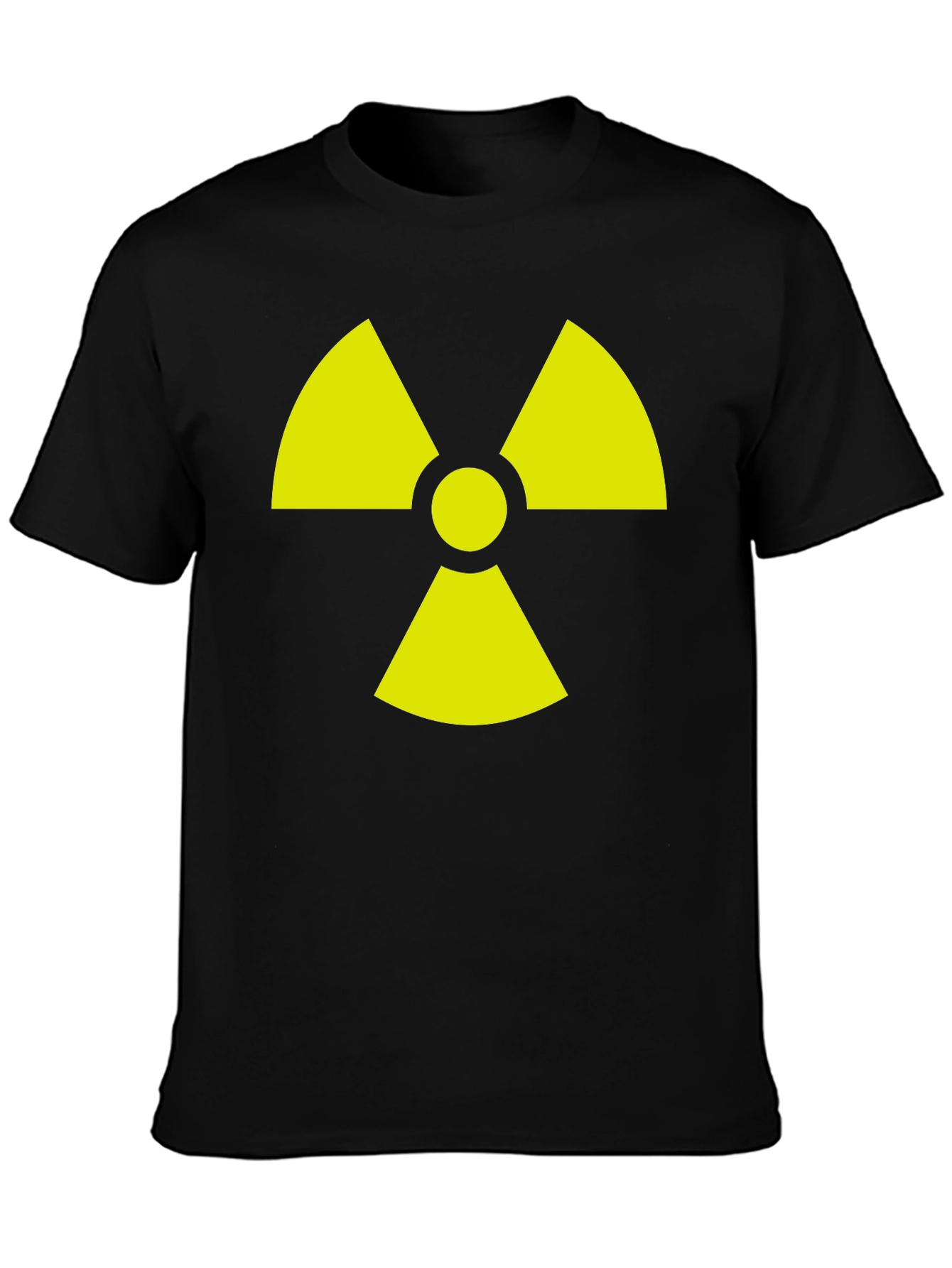 Radioactive Symbol Graphic Tee - Black
