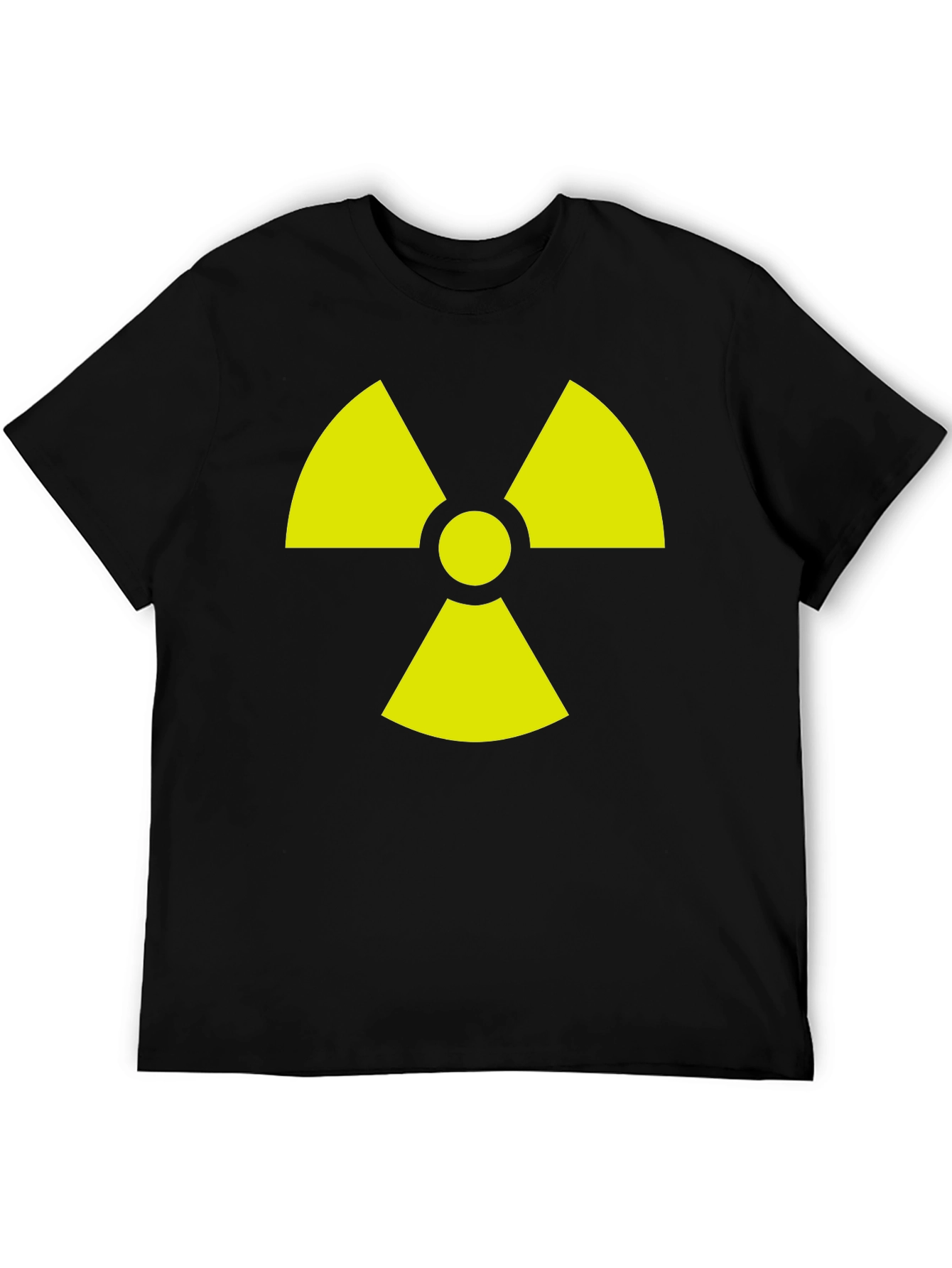 Radioactive Symbol Graphic Tee - Black