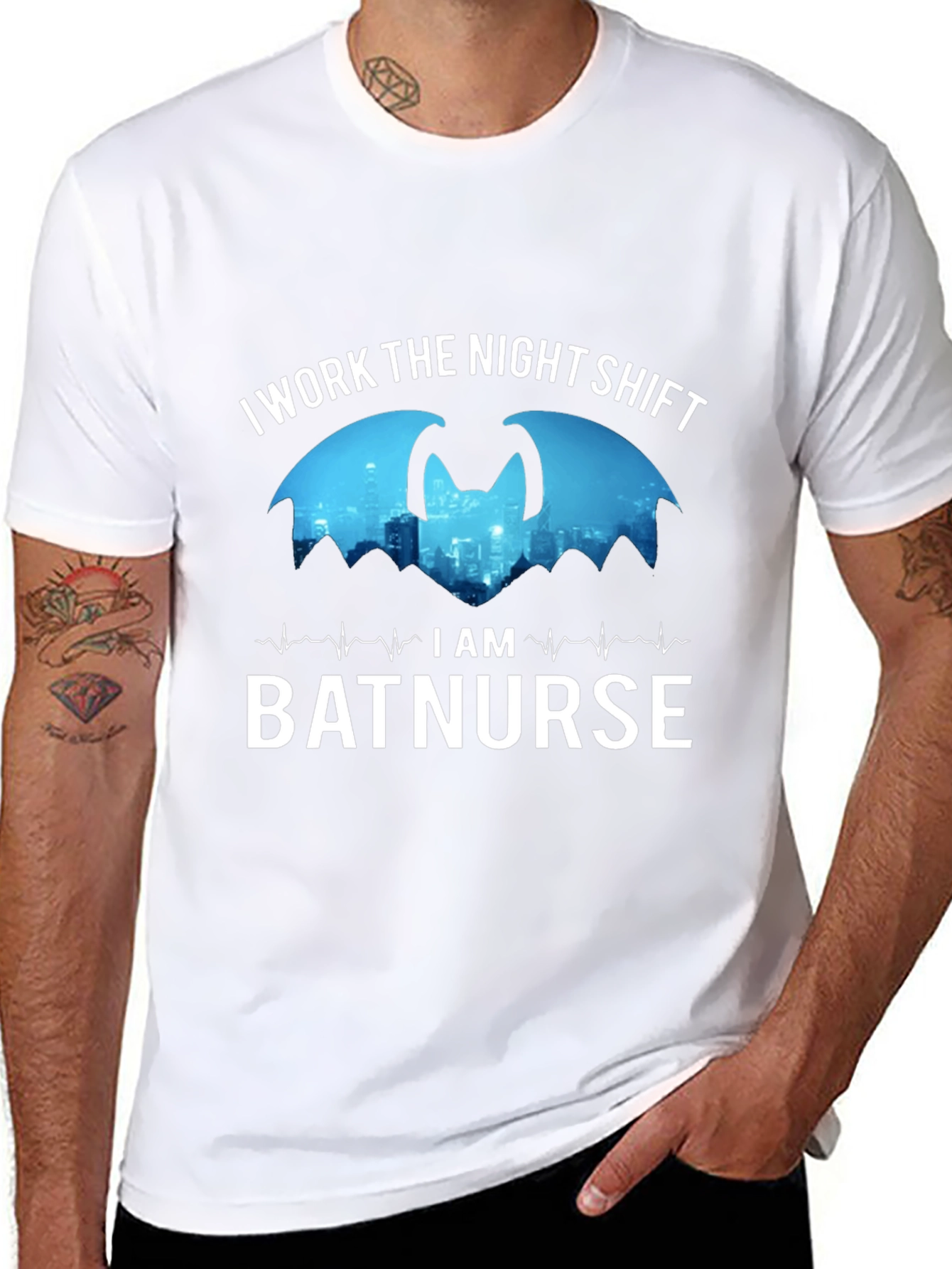 Night Shift Batnurse T-Shirt