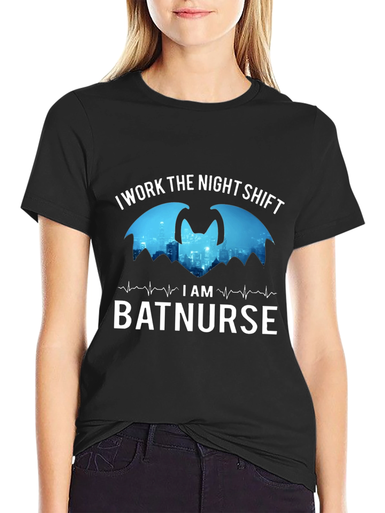 Night Shift Batnurse T-Shirt