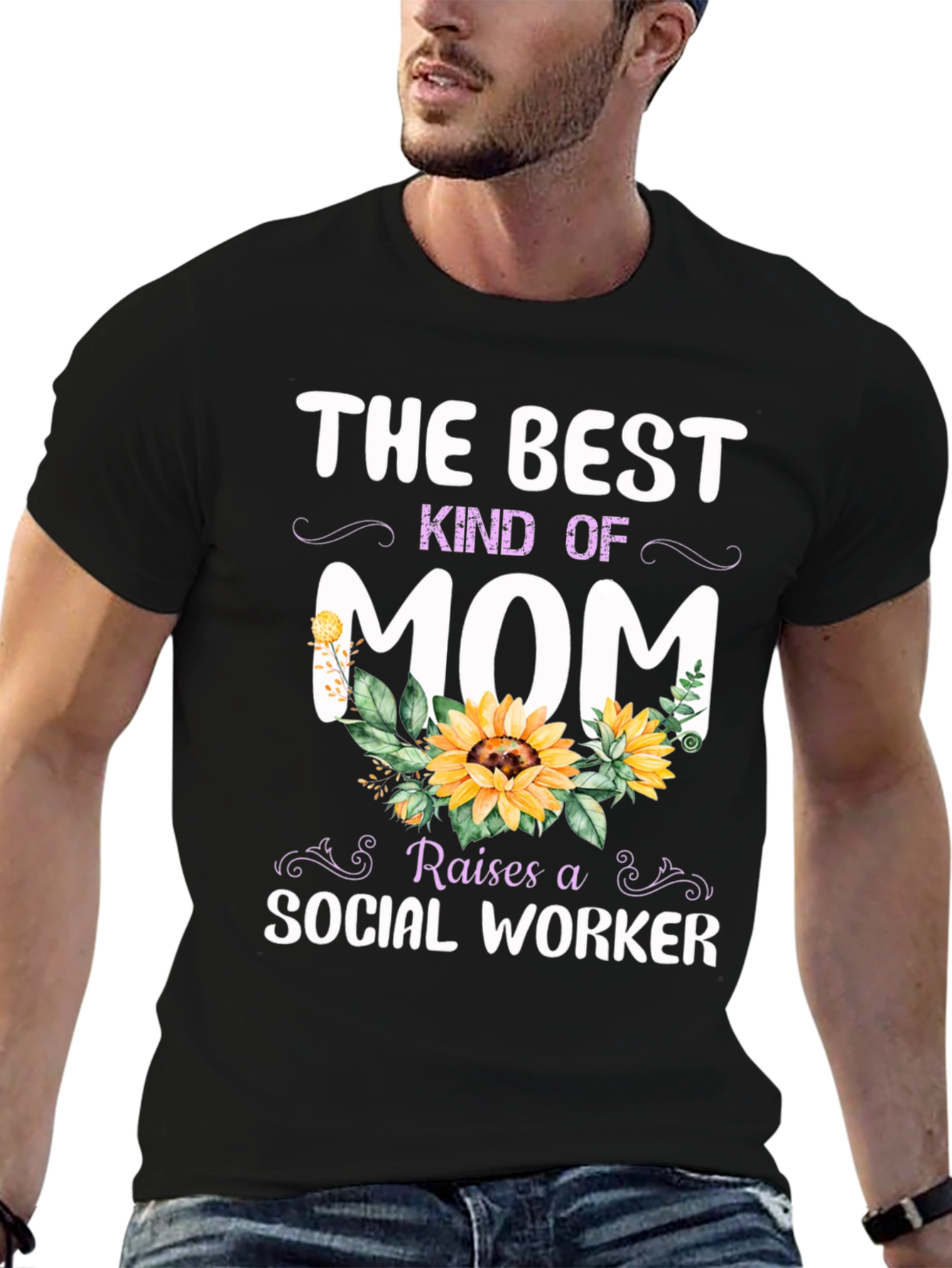 Best Kind of Mom Social Worker T-Shirt