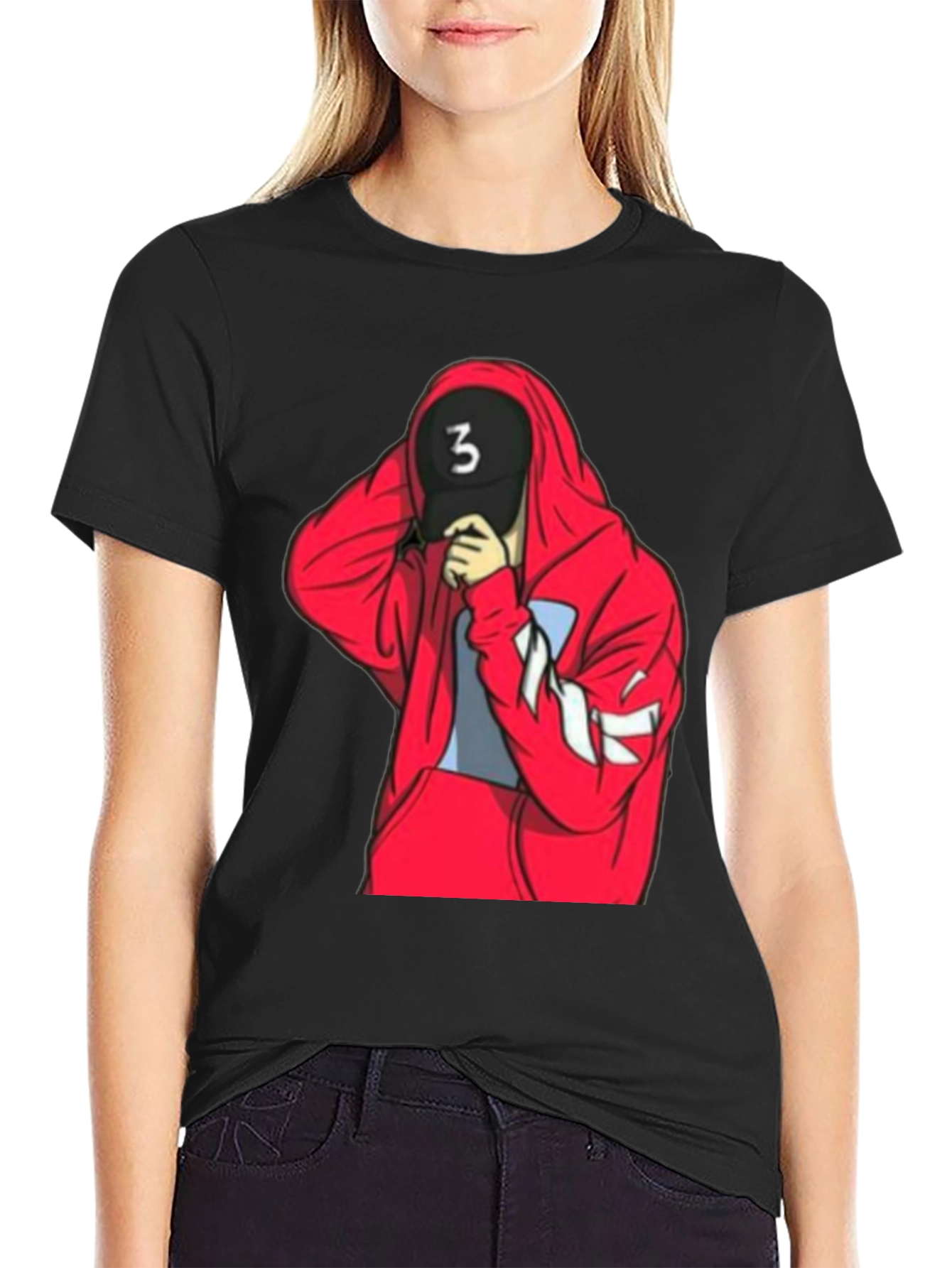 Red Hoodie T-Shirt