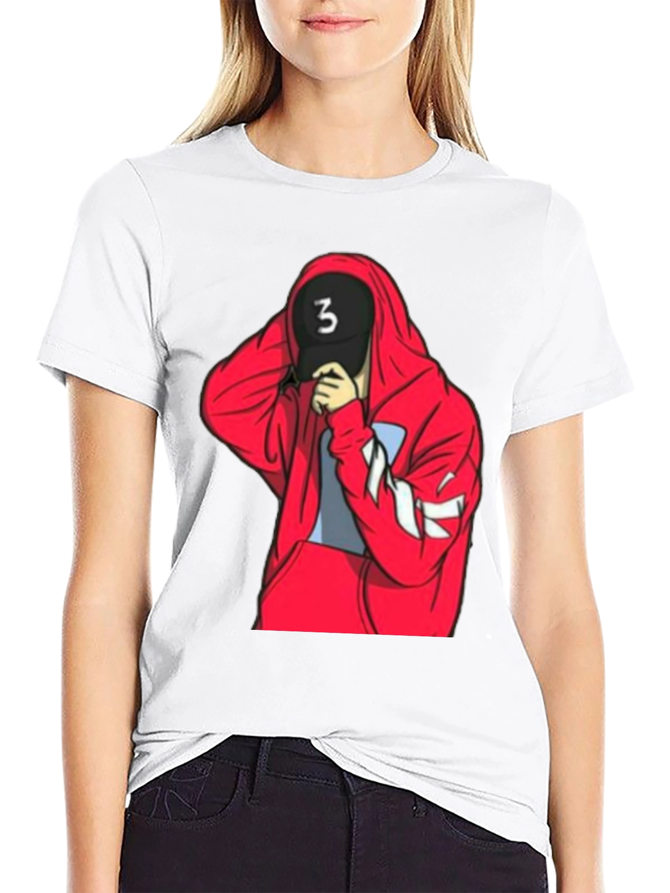 Red Hoodie T-Shirt