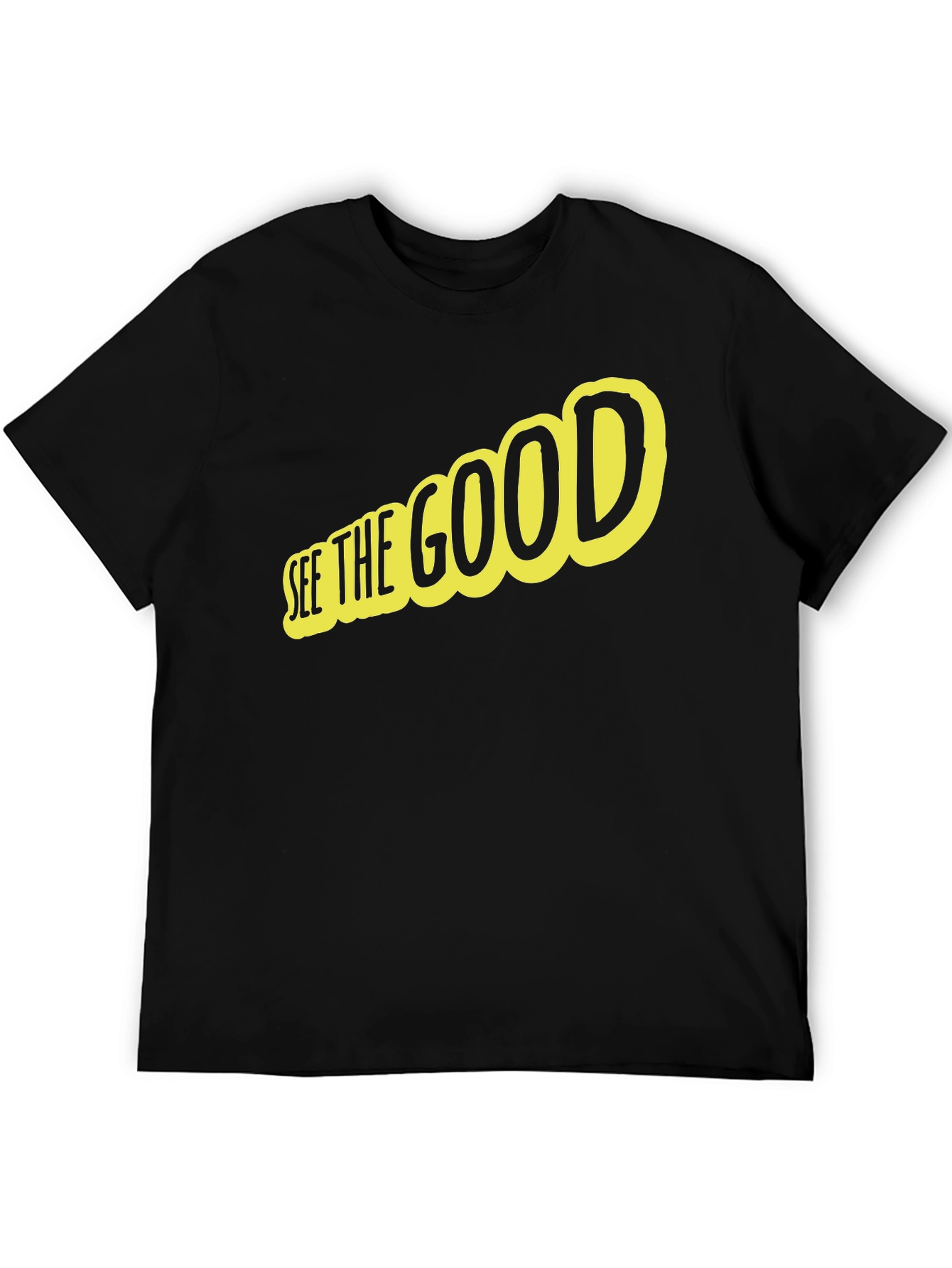 See The Good Black Graphic Tee