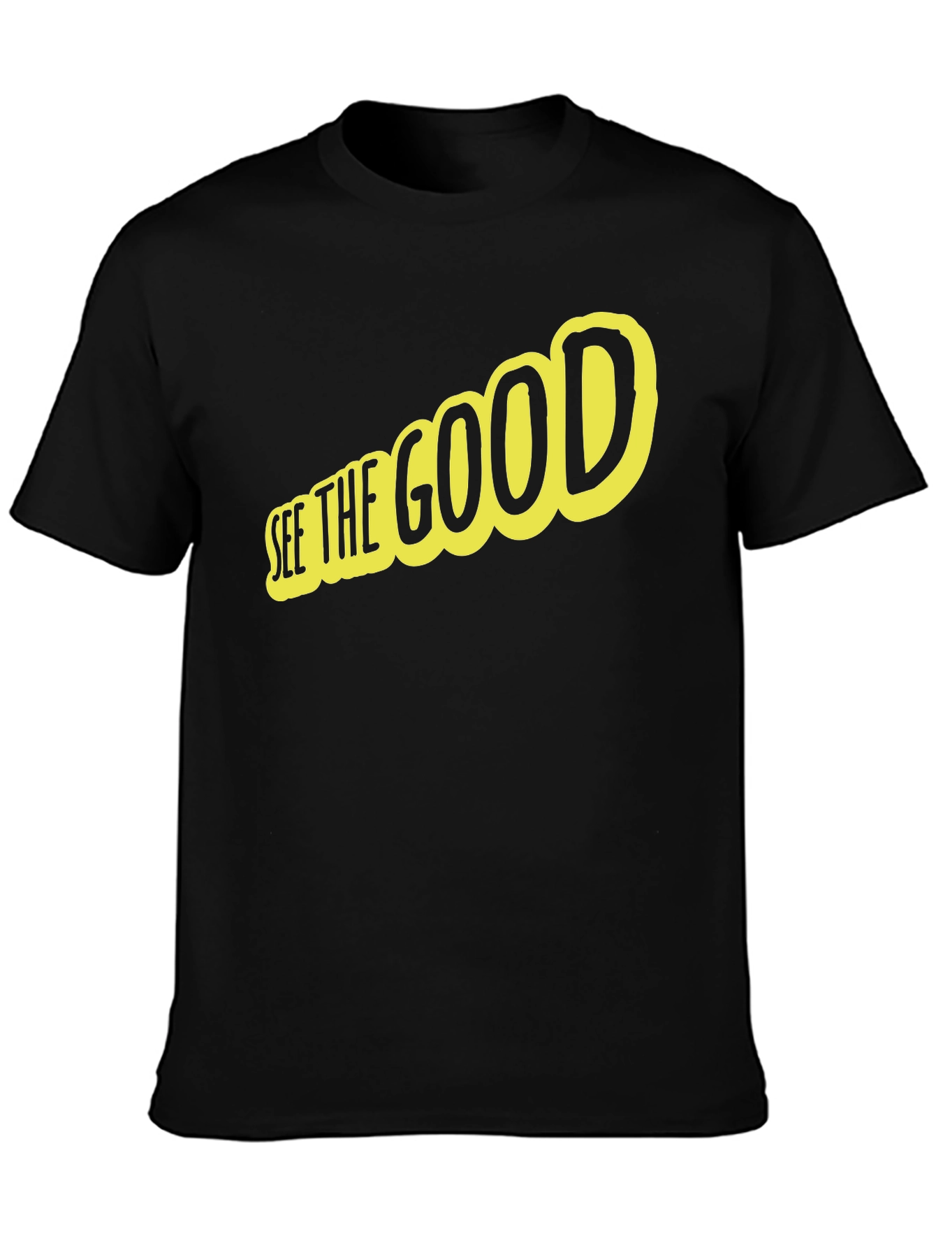 See The Good Black Graphic Tee