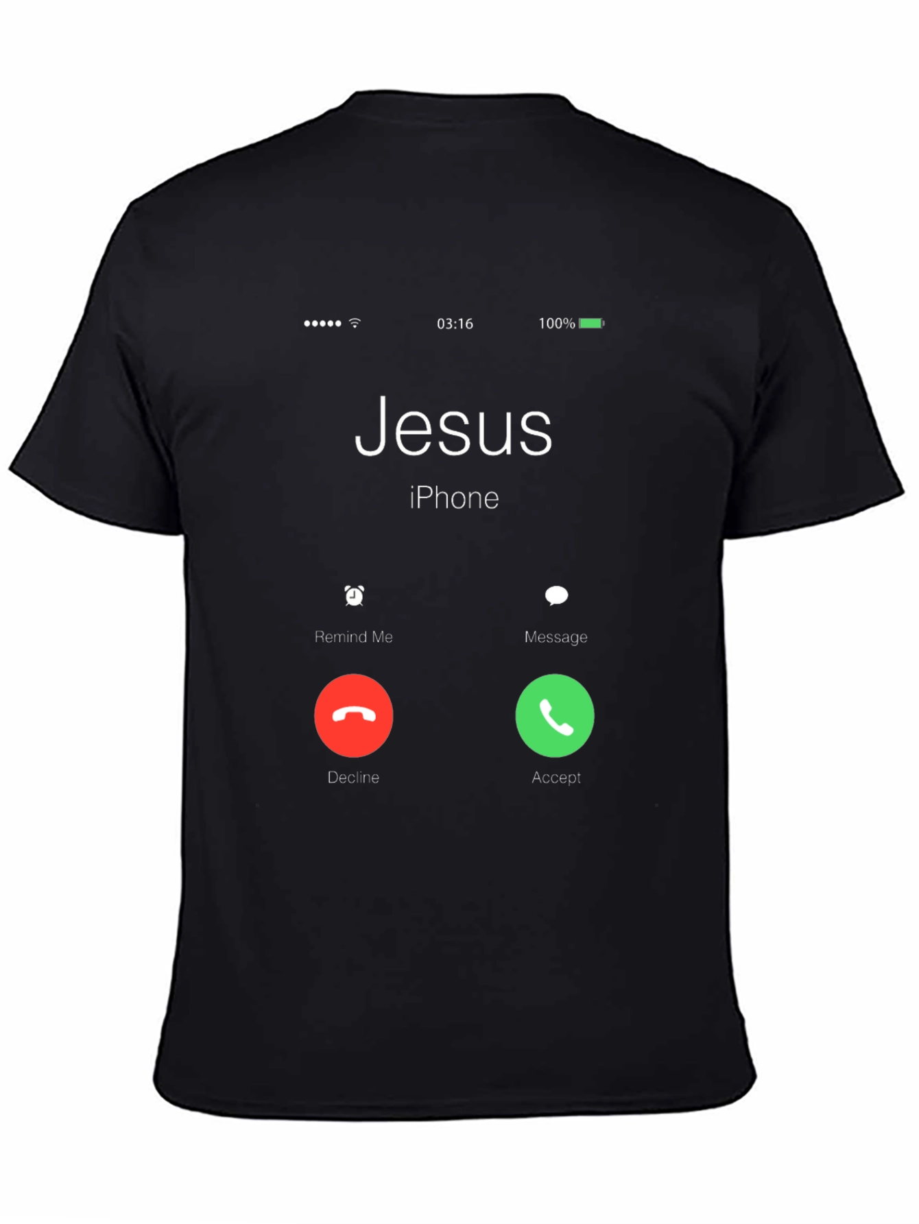 Jesus Calling iPhone Screen T-Shirt