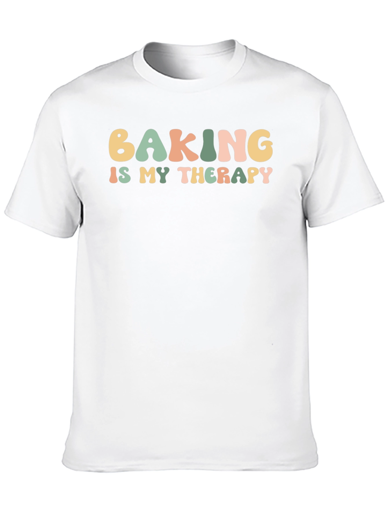 Baking is My Therapy Graphic T-Shirt