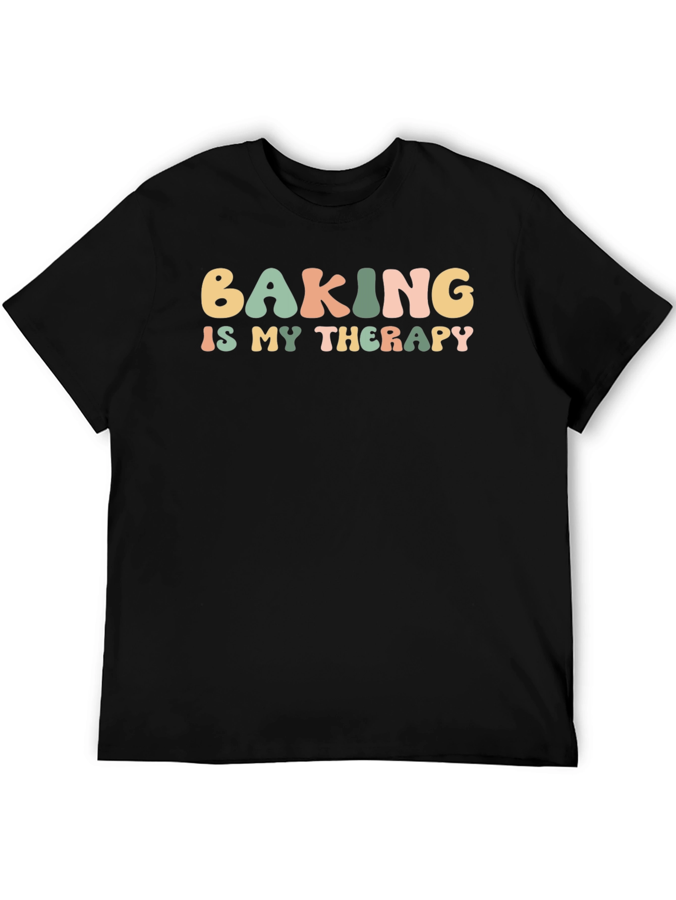 Baking is My Therapy Graphic T-Shirt