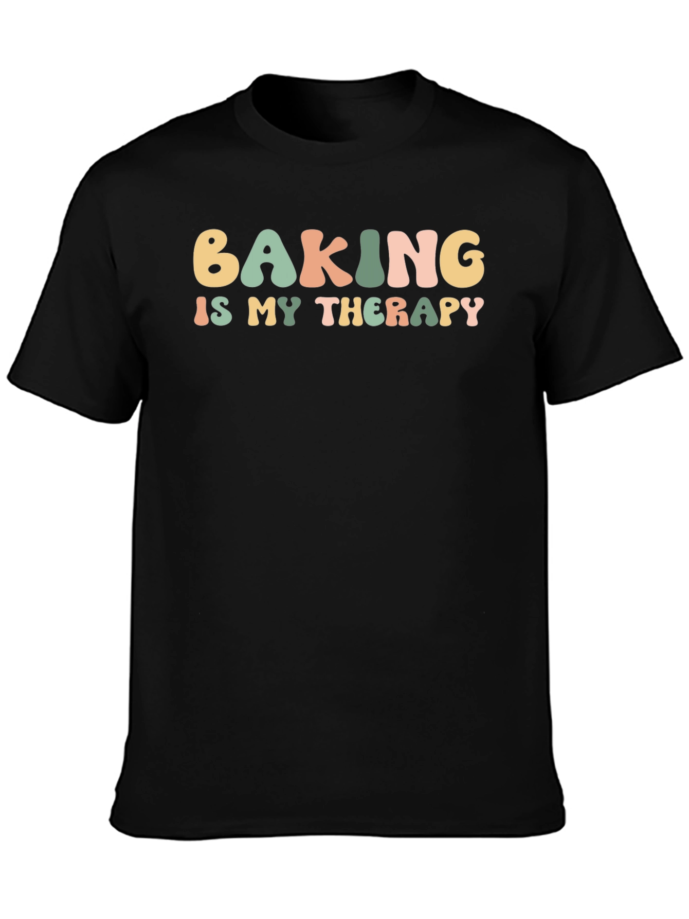 Baking is My Therapy Graphic T-Shirt