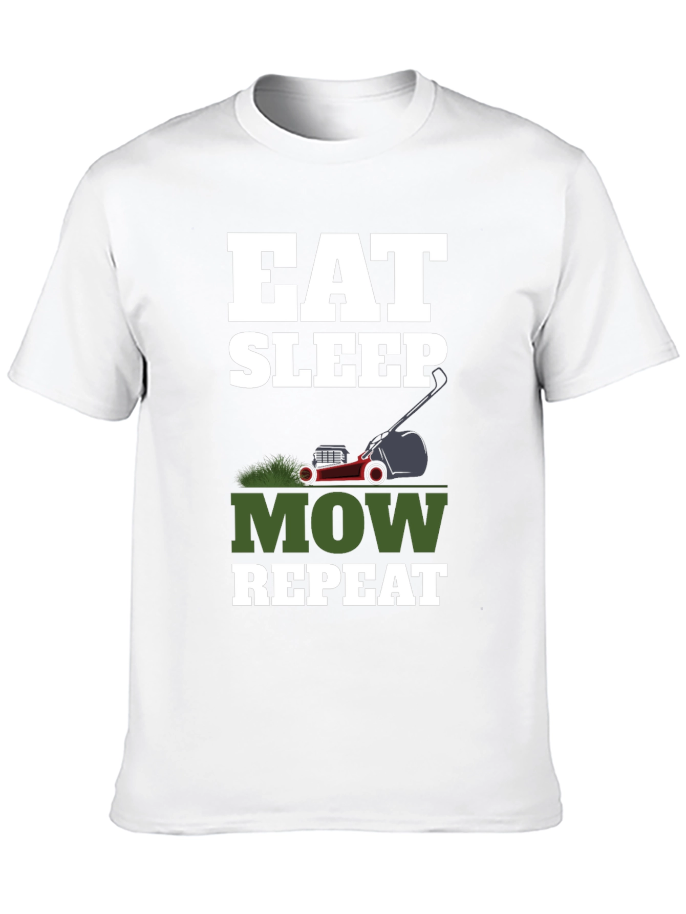 Eat Sleep Mow Repeat T-Shirt - Lawn Care Tee