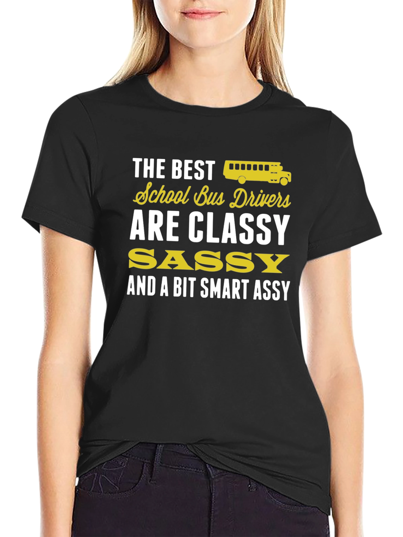 Classy School Bus Driver T-Shirt