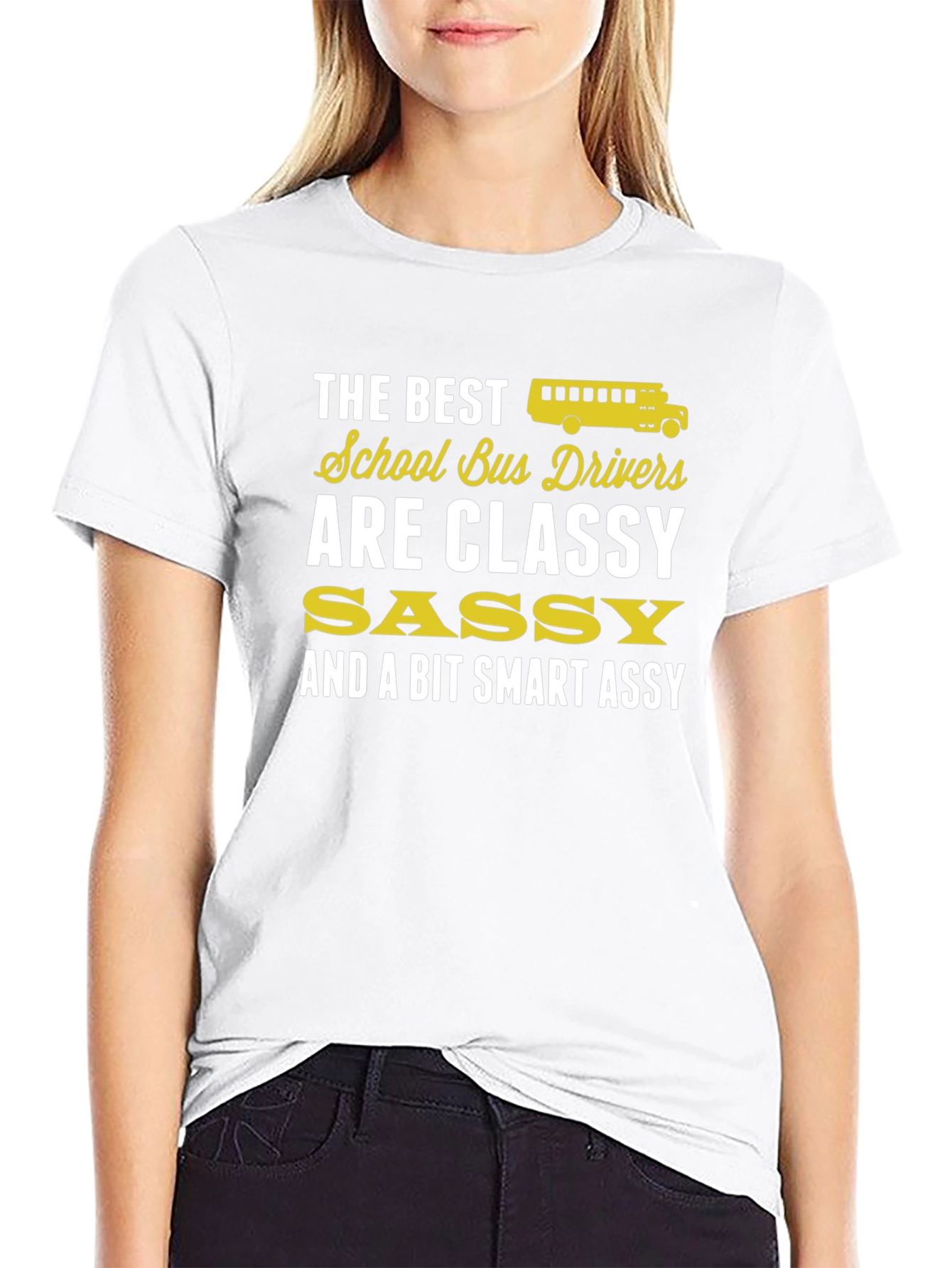 Classy School Bus Driver T-Shirt