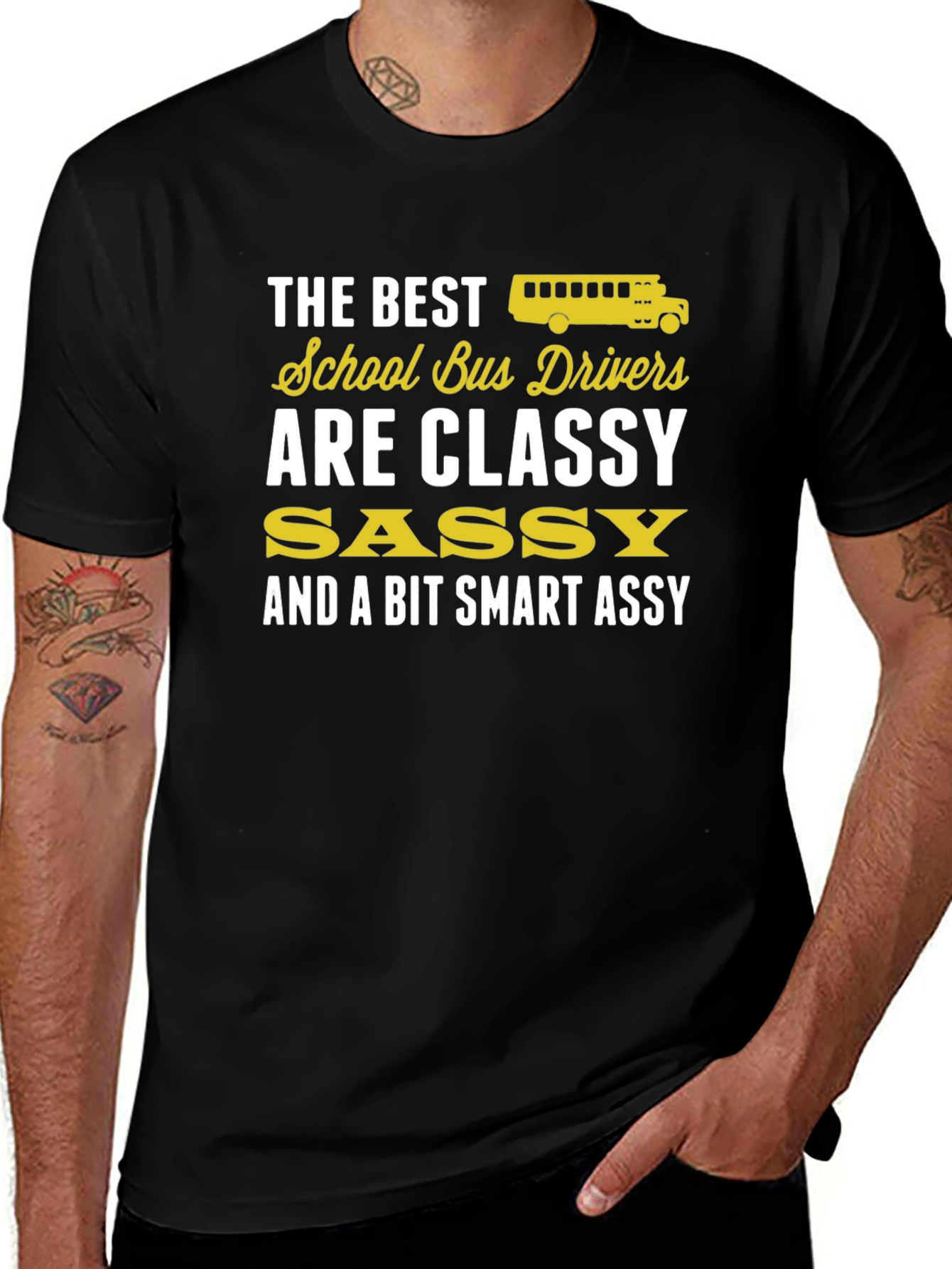 Classy School Bus Driver T-Shirt