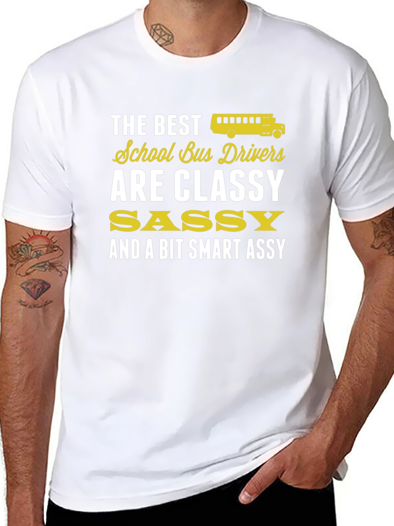Classy School Bus Driver T-Shirt