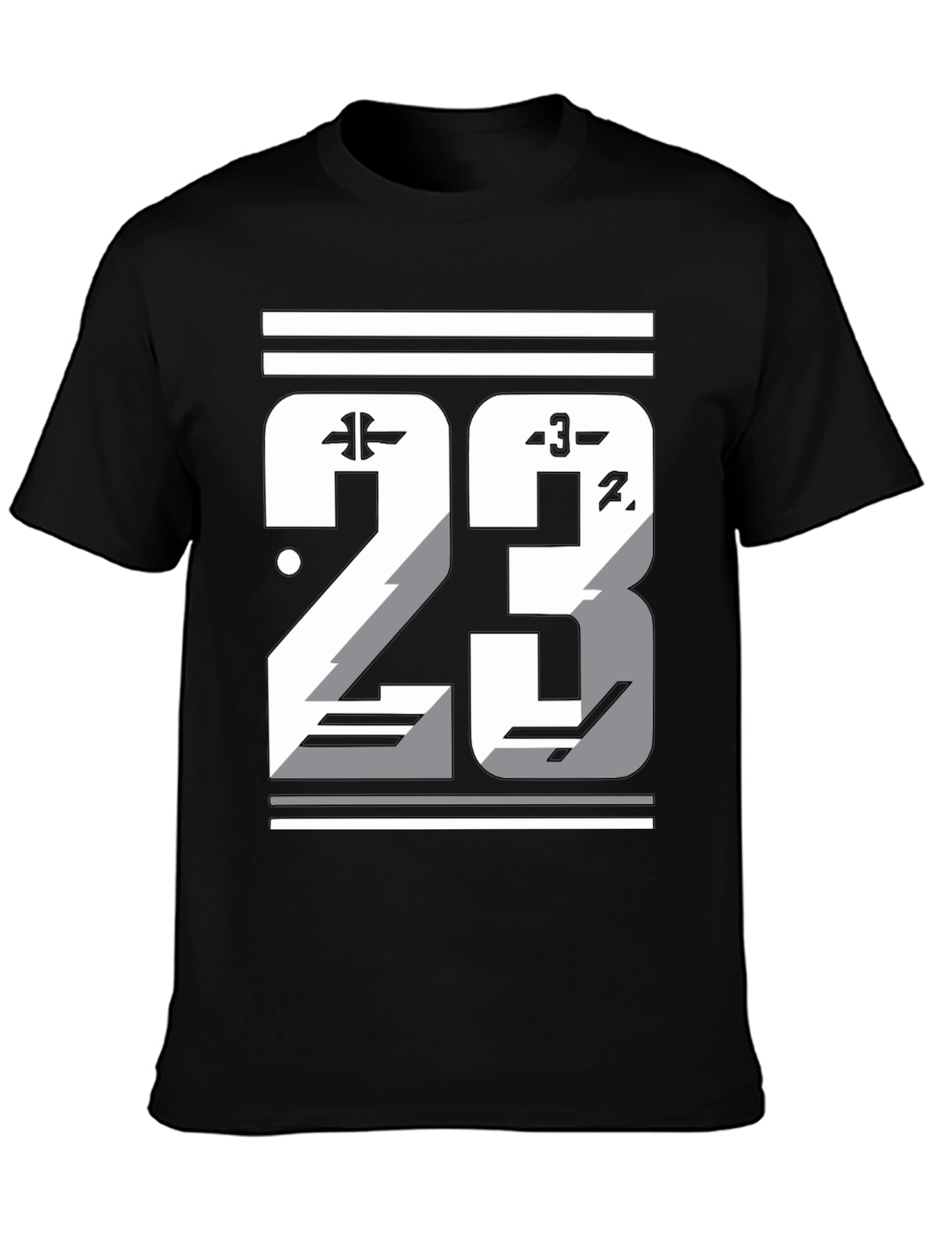 Mens Graphic T-Shirt - Number 23 Design