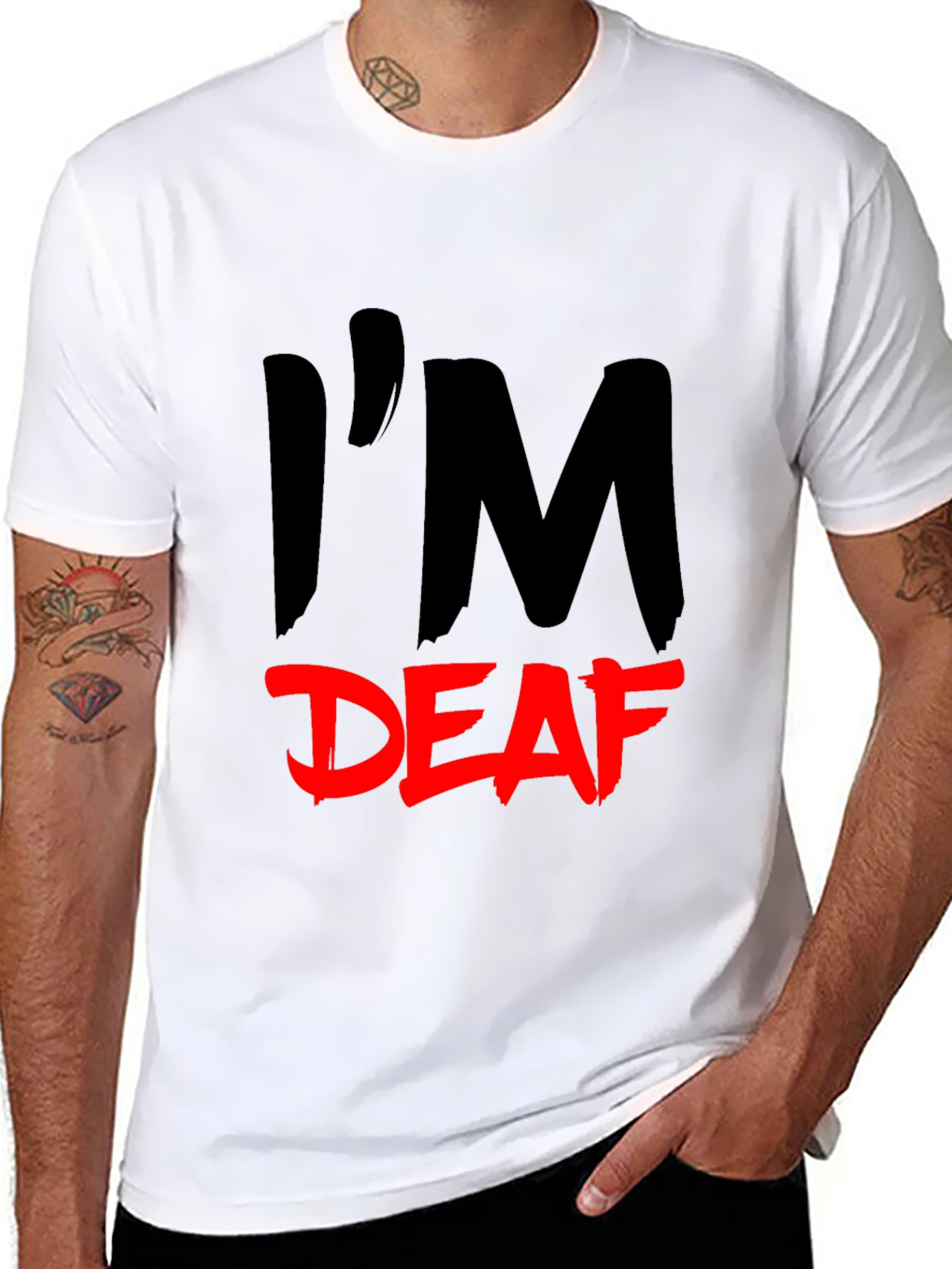 Im Deaf T-Shirt - Statement Tee