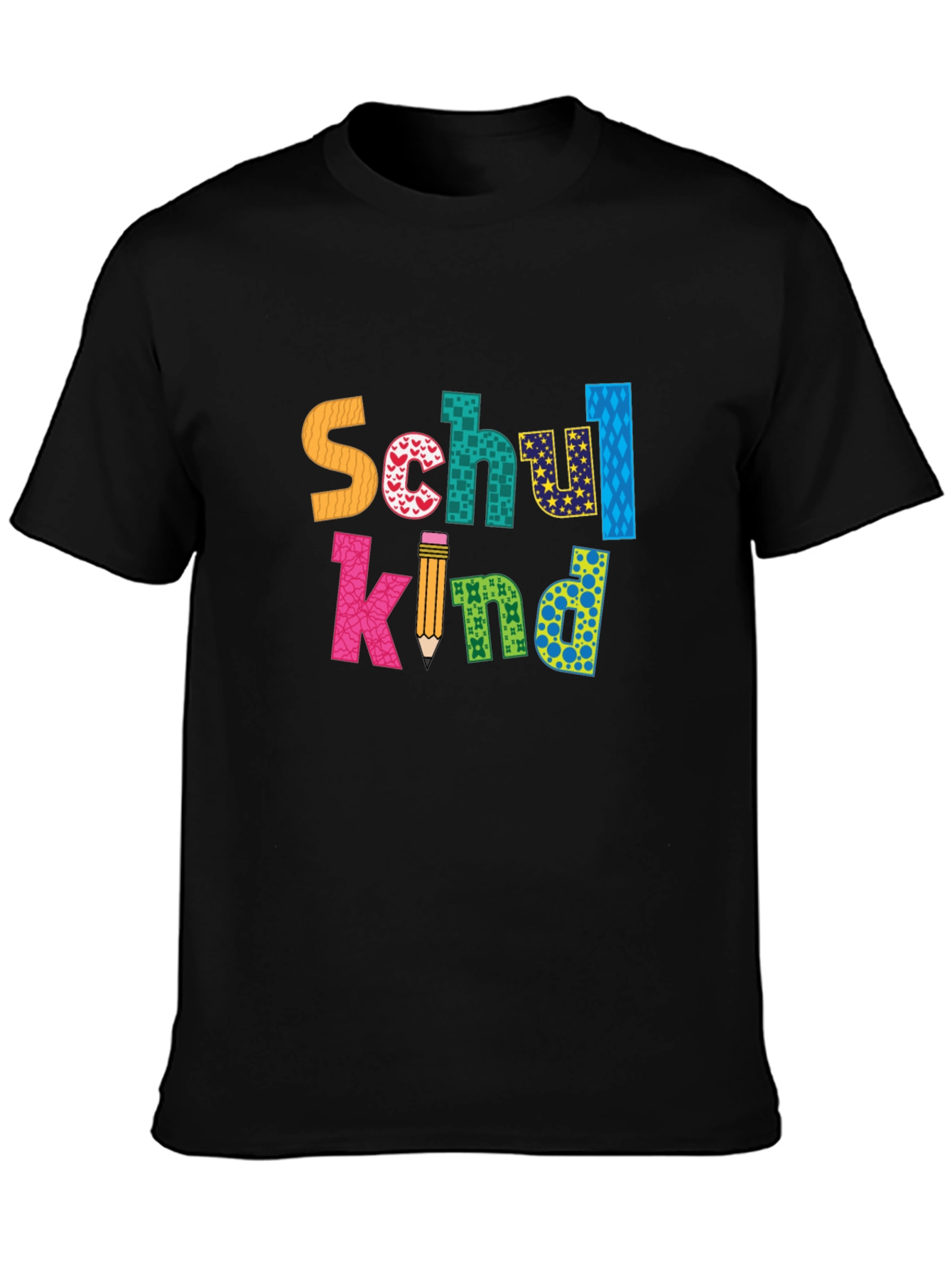 Schulkind Colorful Graphic T-Shirt