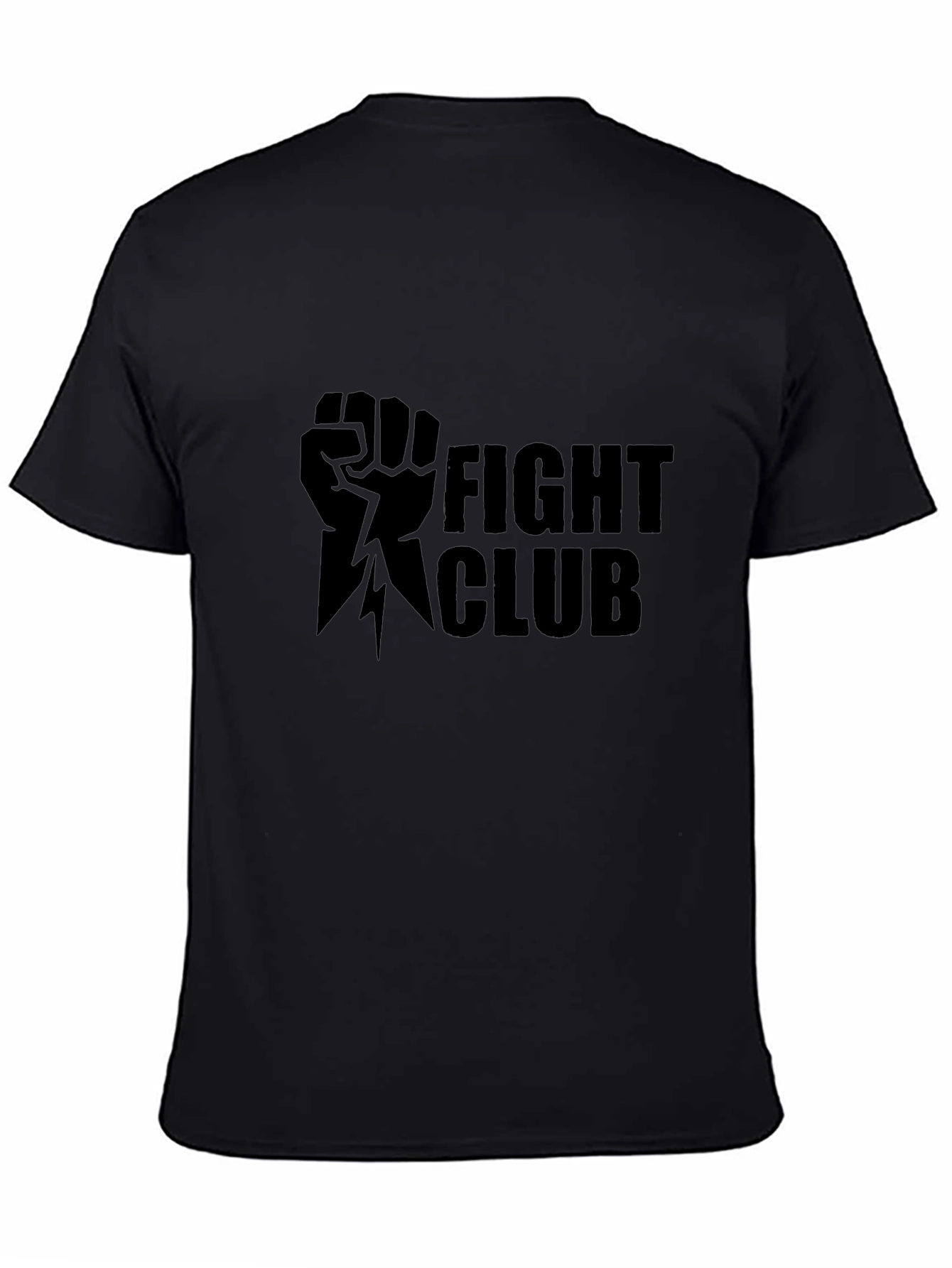 Fight Club T-Shirt - Black Cotton Tee