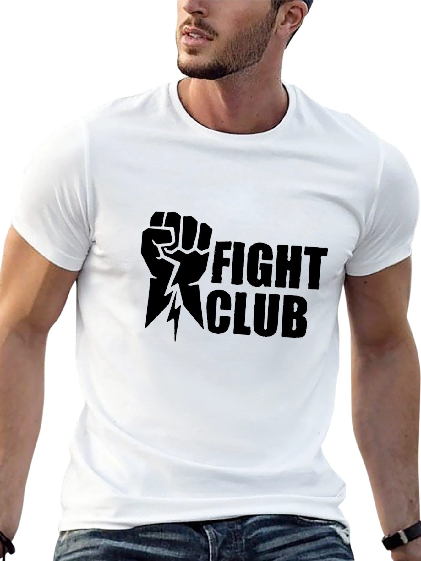 Fight Club T-Shirt - Black Cotton Tee