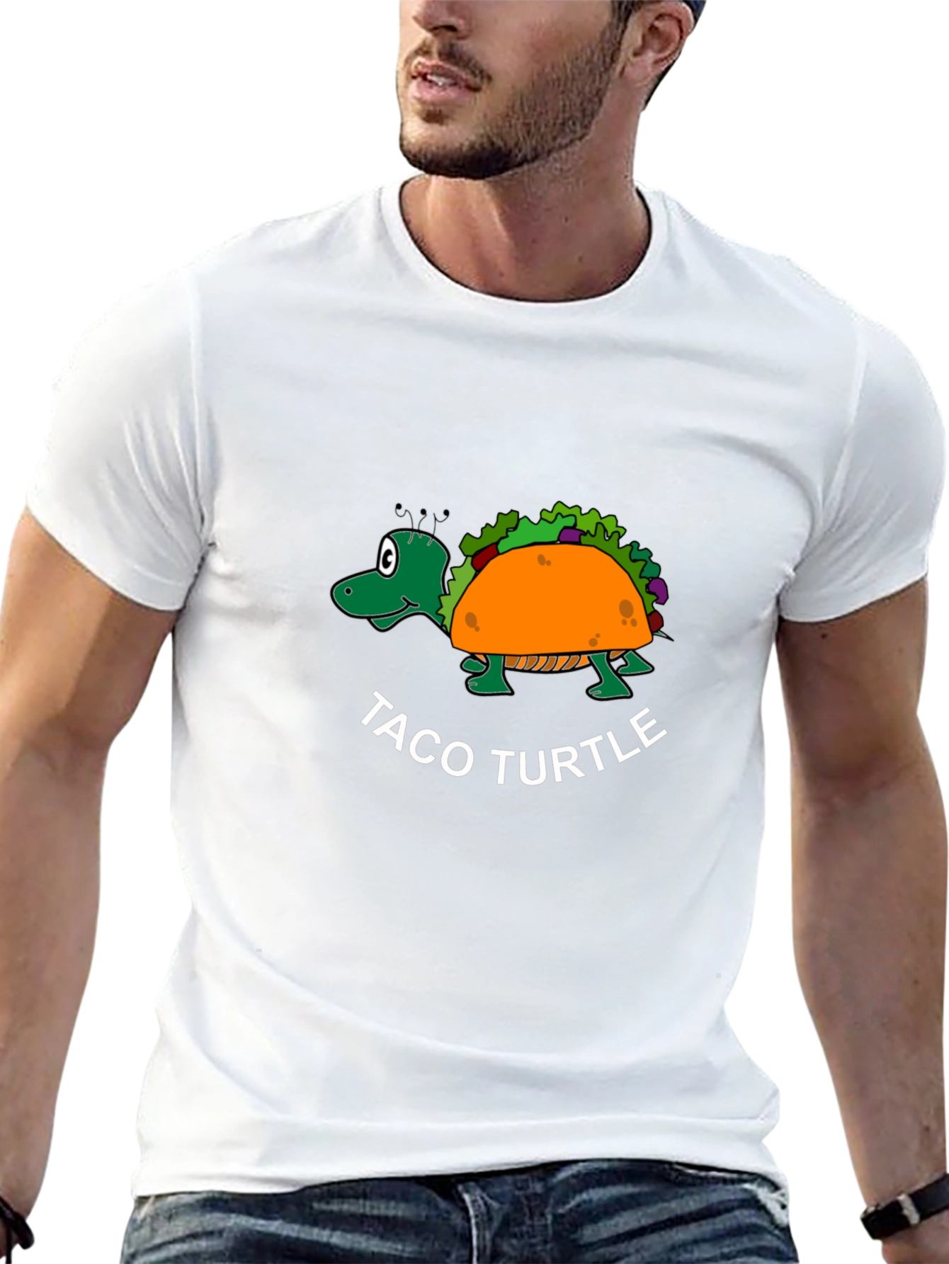 Taco Turtle Black T-Shirt - Funny Graphic Tee