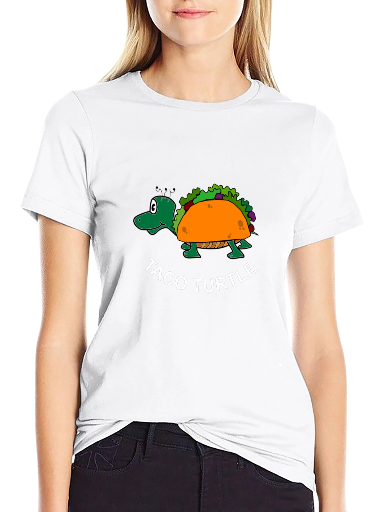 Taco Turtle Black T-Shirt - Funny Graphic Tee