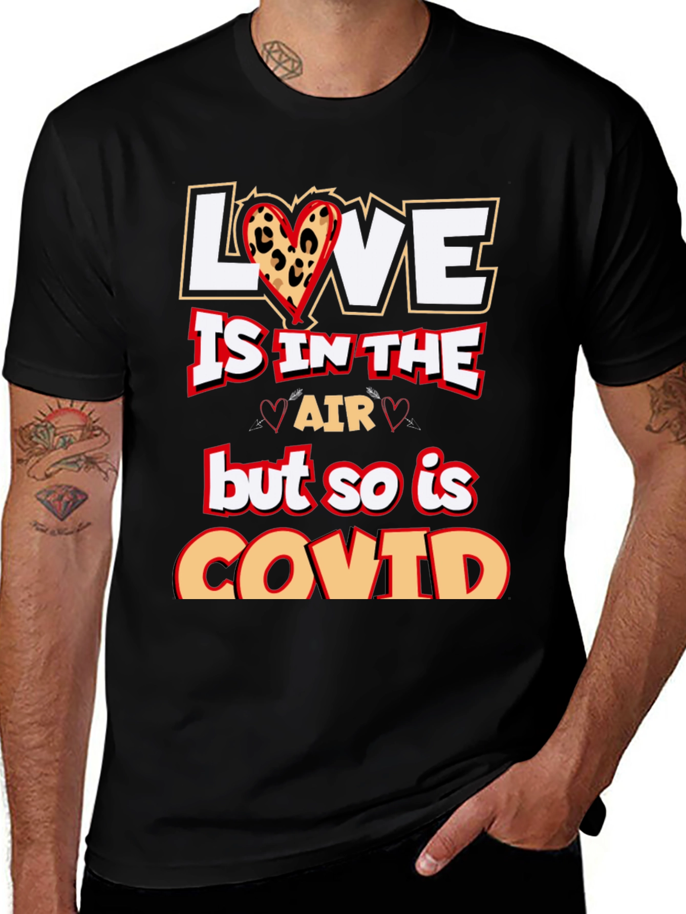 Love is in the Air COVID T-Shirt