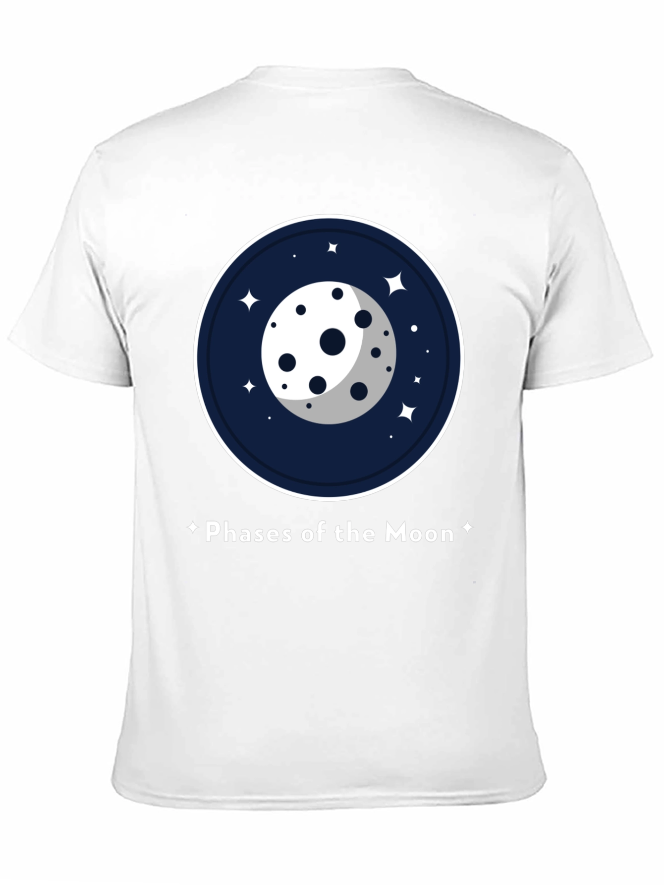 Phases of the Moon Graphic T-Shirt