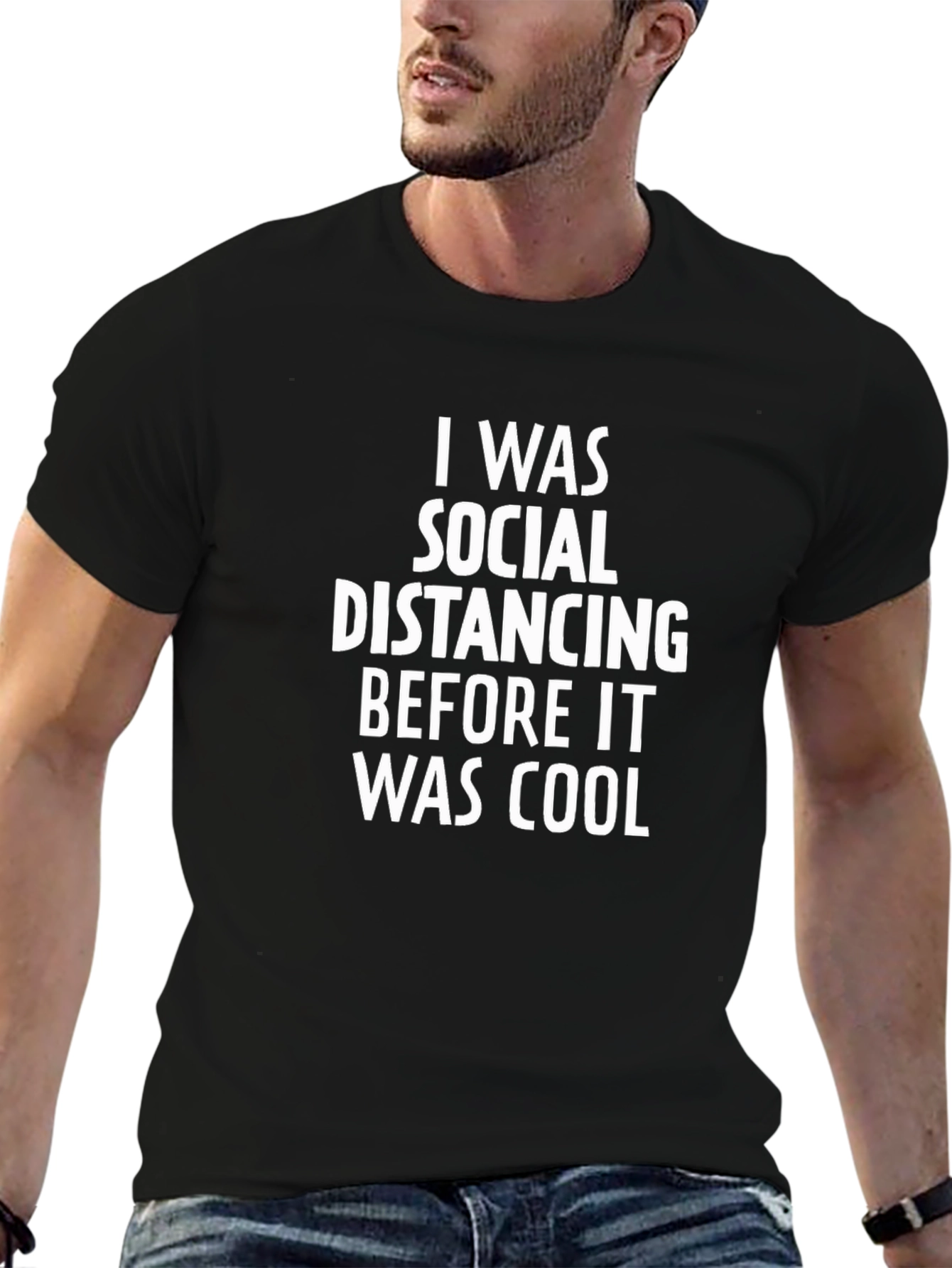 Social Distancing T-Shirt - Funny Slogan Tee