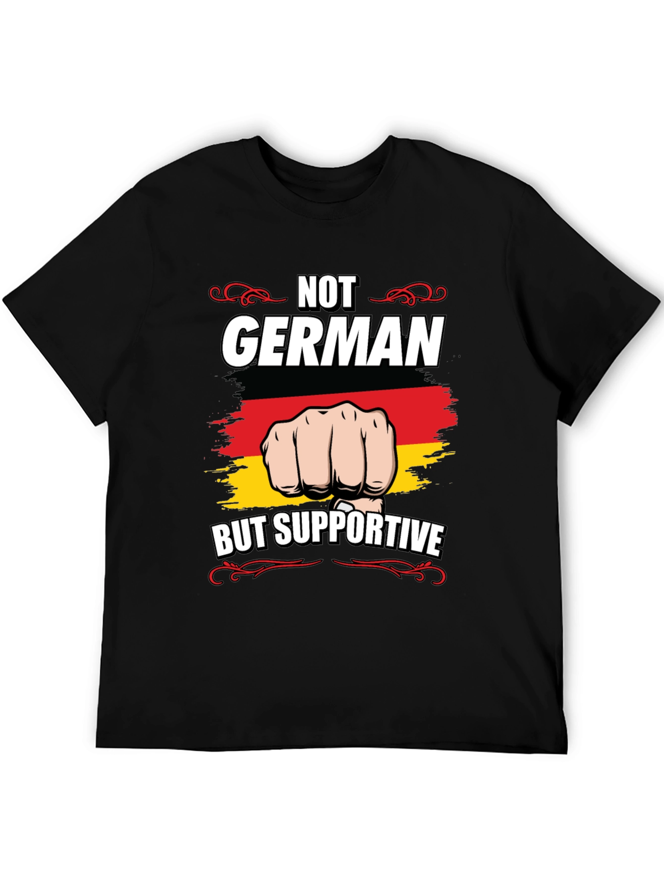Not German But Supportive Graphic Tee