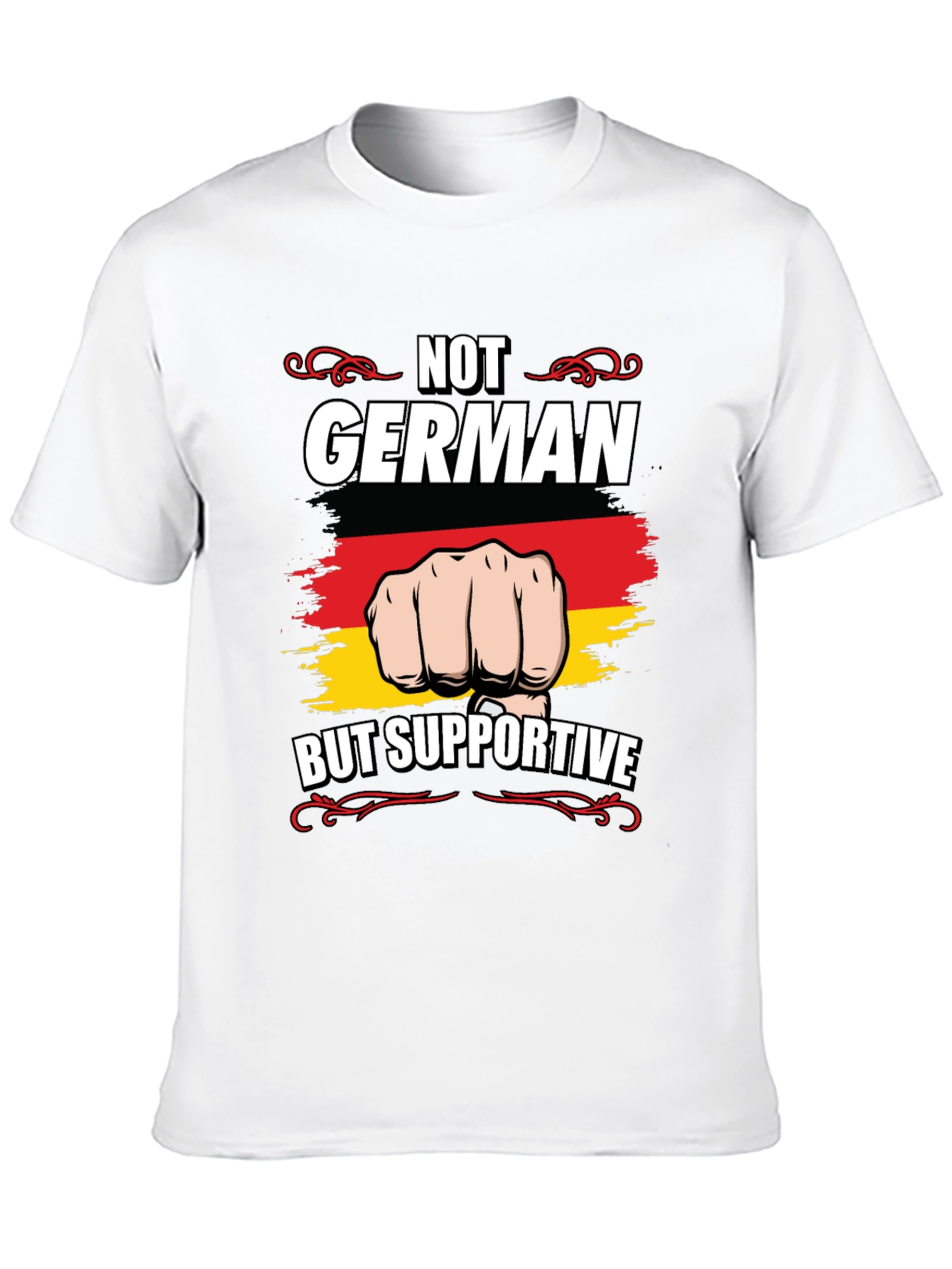 Not German But Supportive Graphic Tee