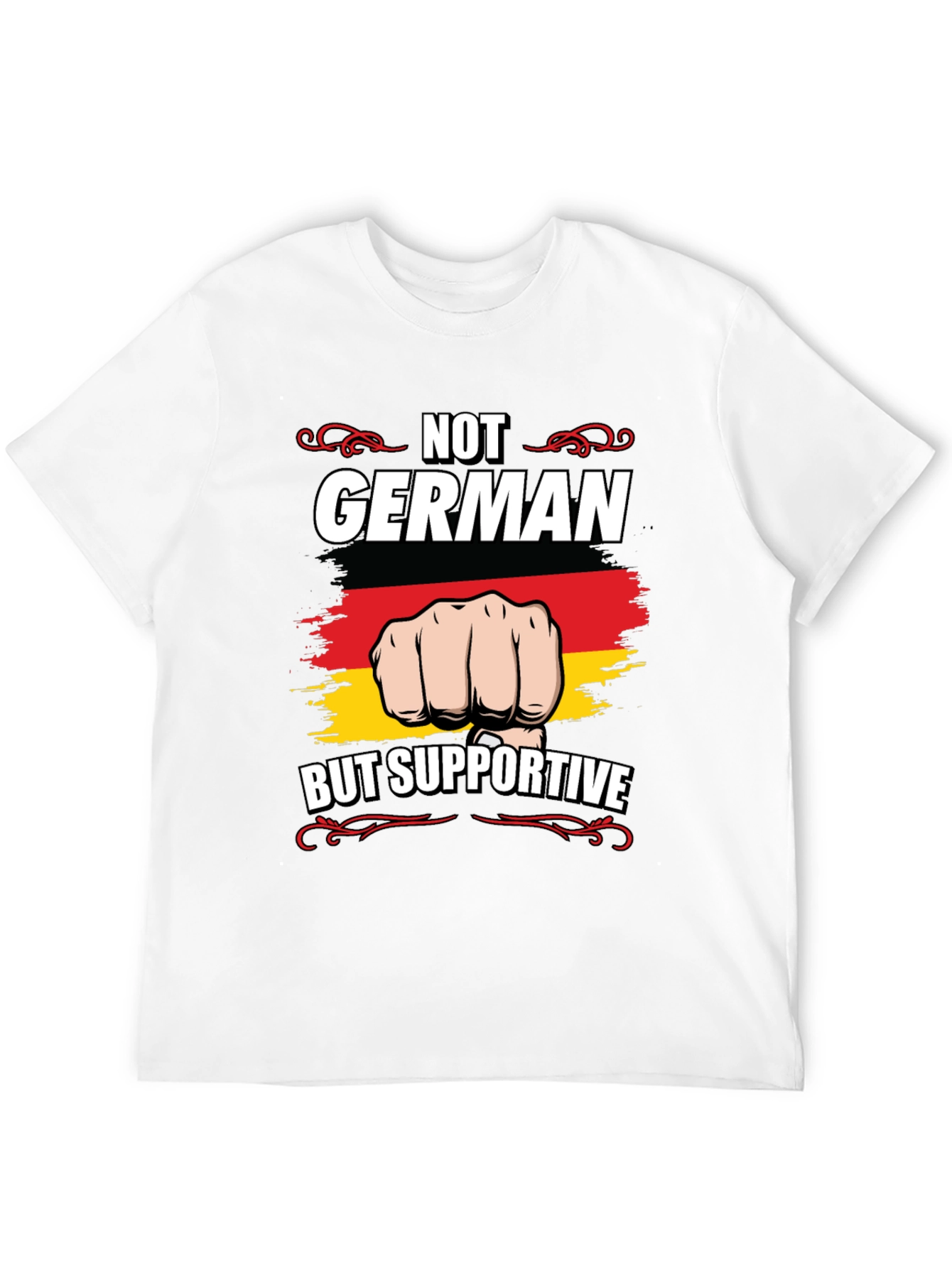Not German But Supportive Graphic Tee