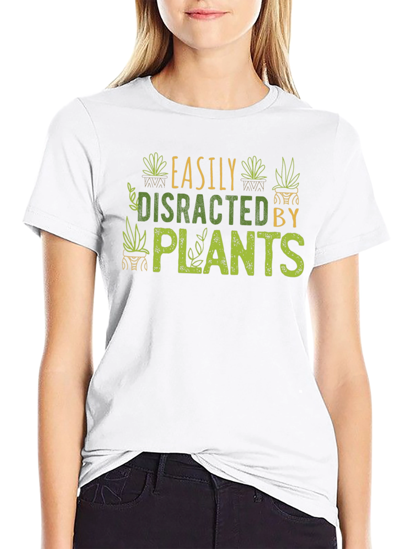 Easily Distracted by Plants Graphic Tee