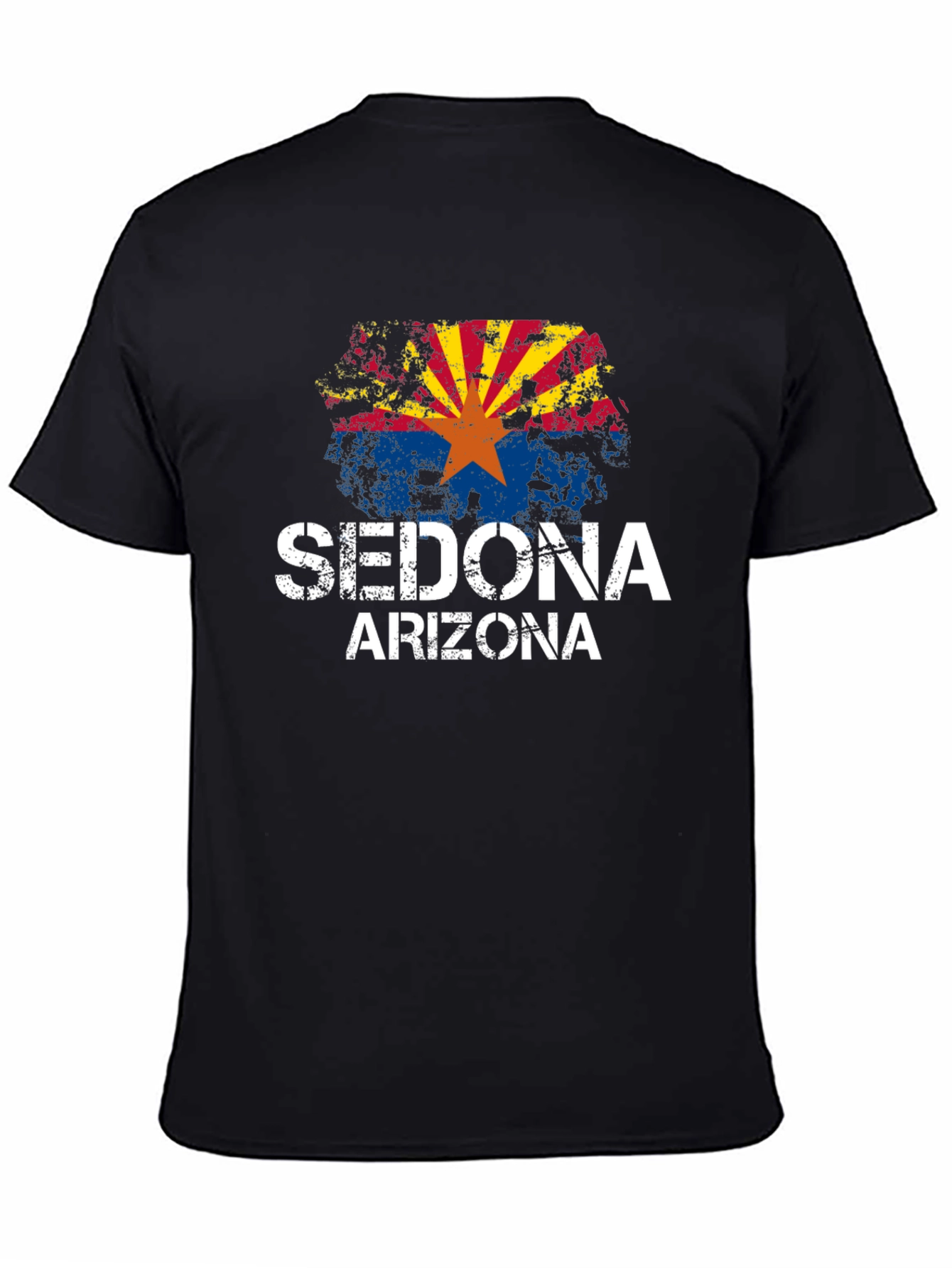 Sedona Arizona Flag Graphic T-Shirt