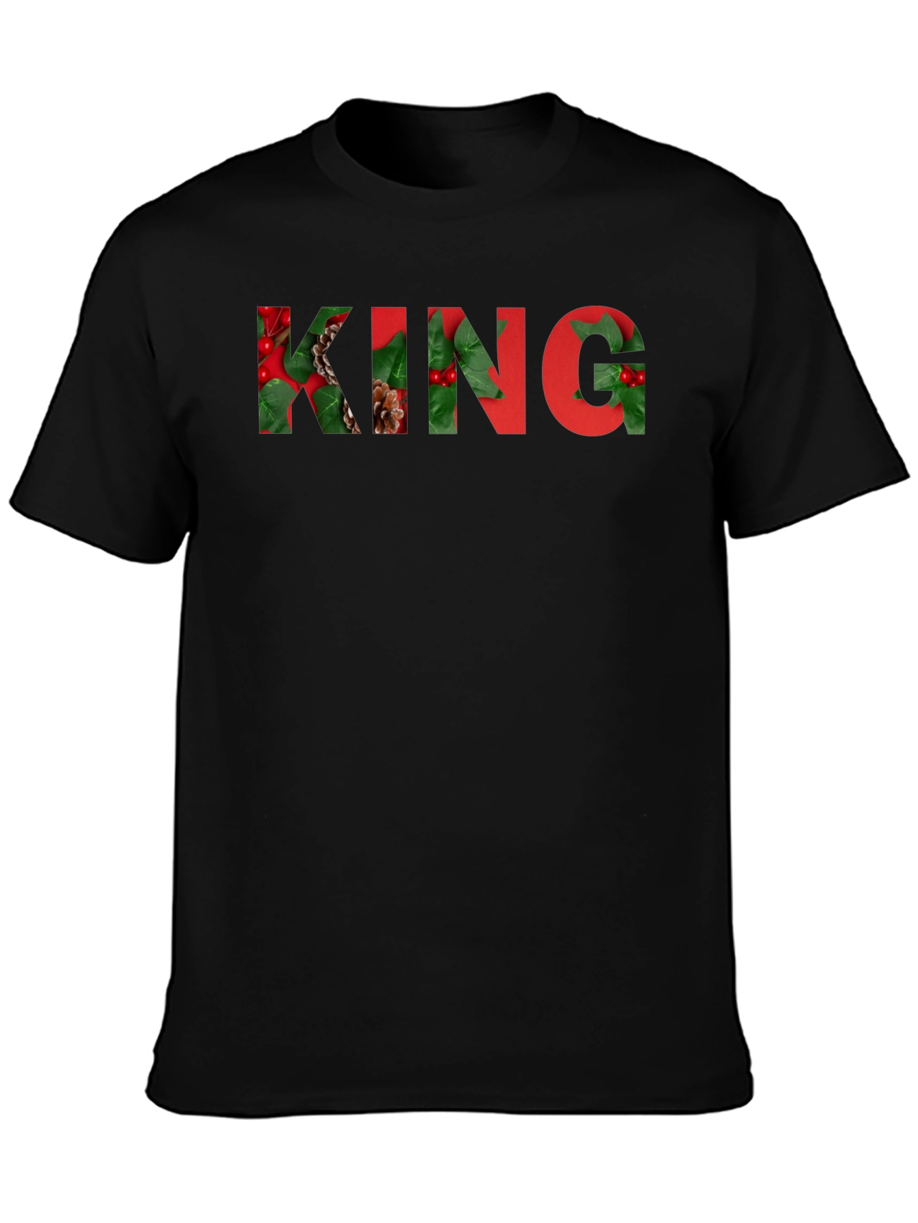 King Holiday T-Shirt - Festive Design