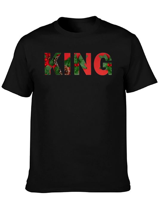 King Holiday T-Shirt - Festive Design