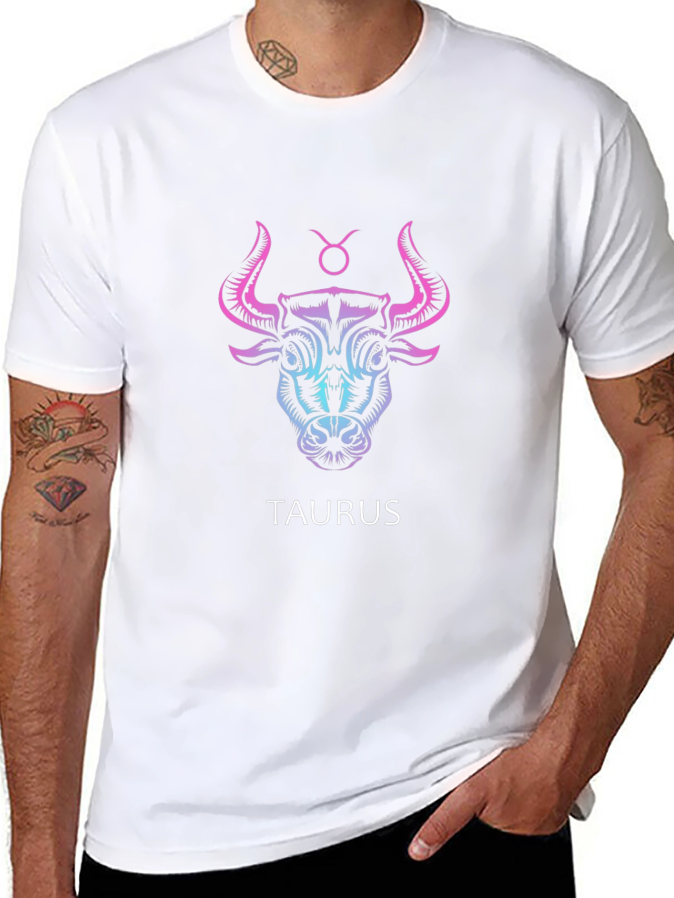 Taurus Zodiac Sign Graphic T-Shirt