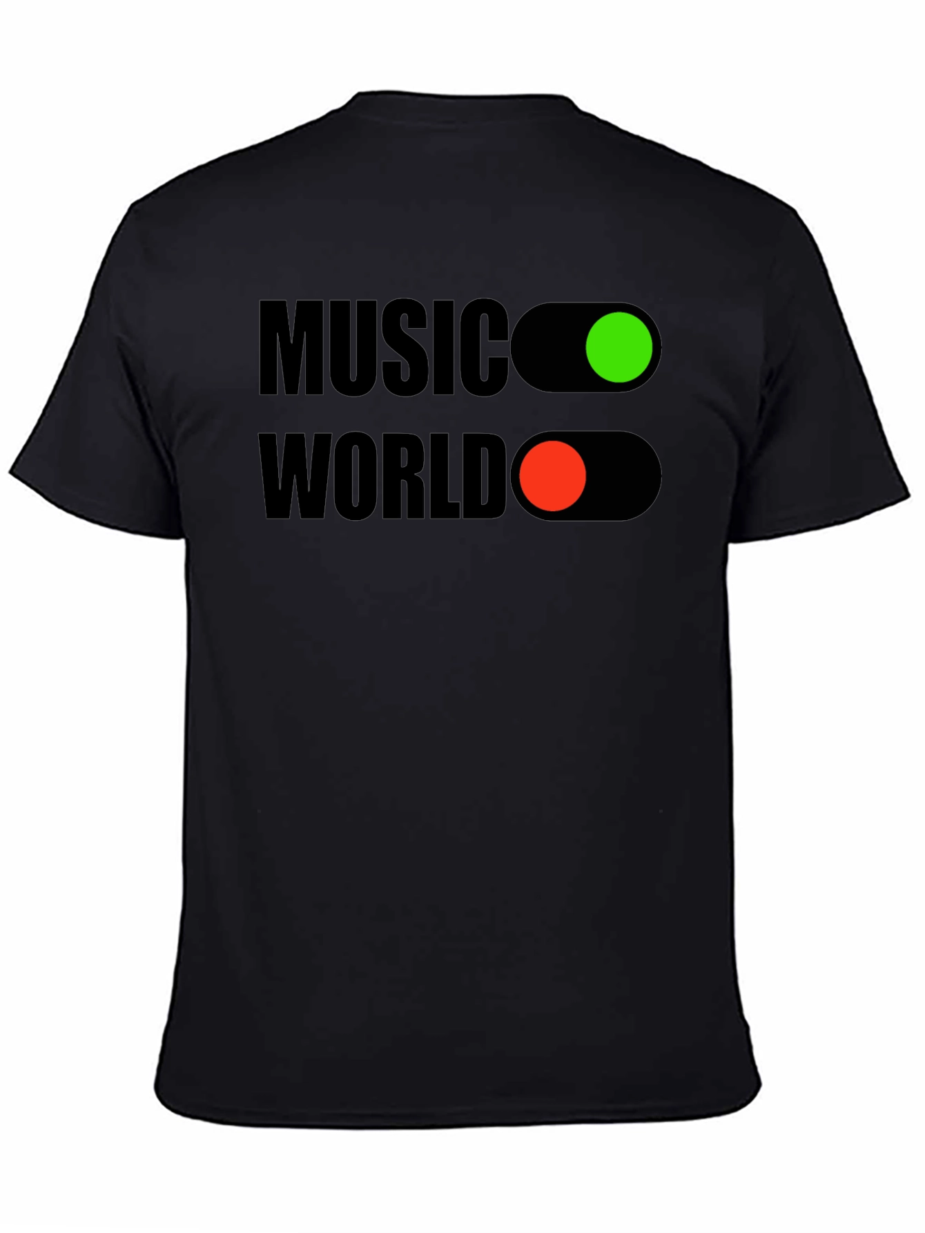 Music World On/Off Graphic T-Shirt