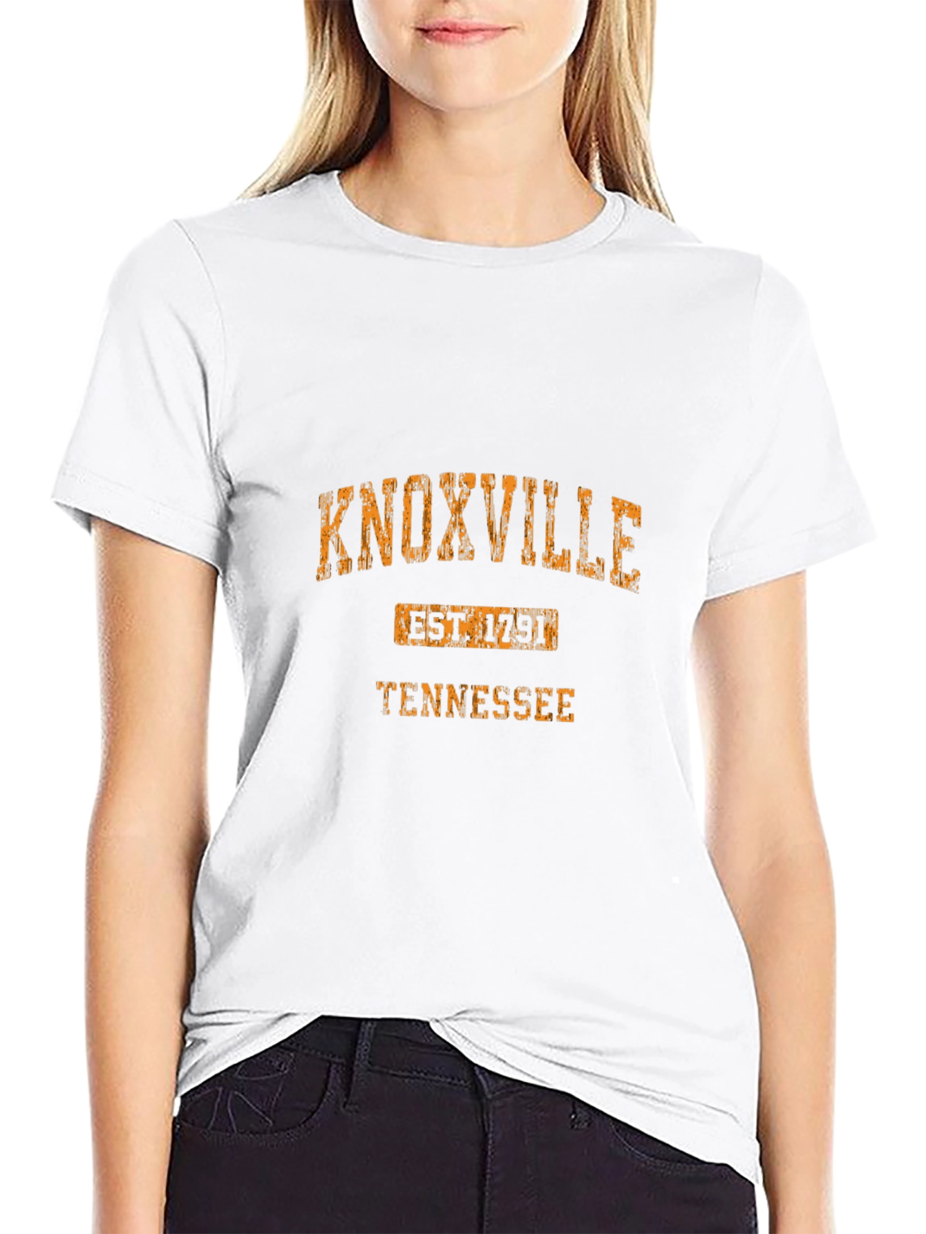 Knoxville Tennessee Est. 1791 Black T-Shirt