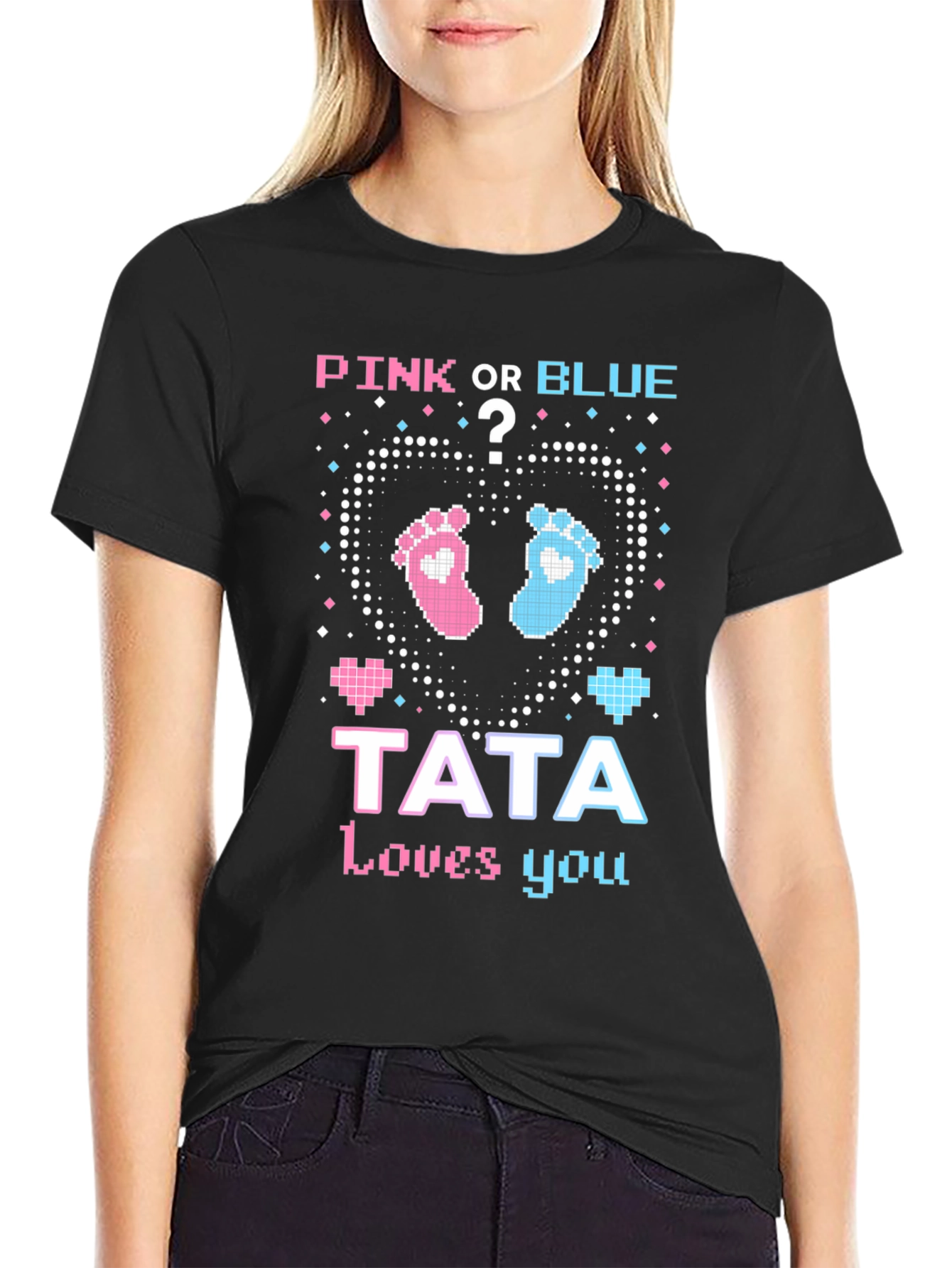 Pink or Blue Gender Reveal T-Shirt