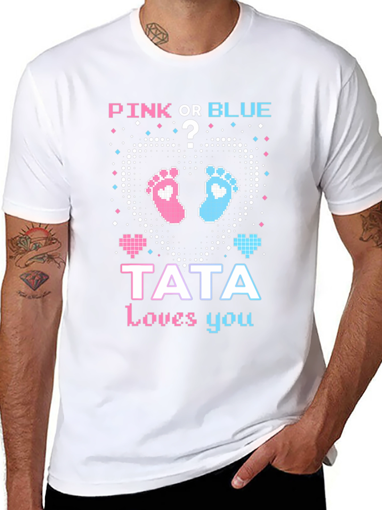 Pink or Blue Gender Reveal T-Shirt