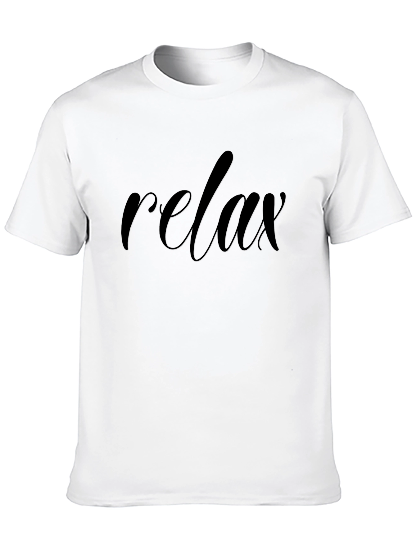 Relax Black T-Shirt - Casual Comfort