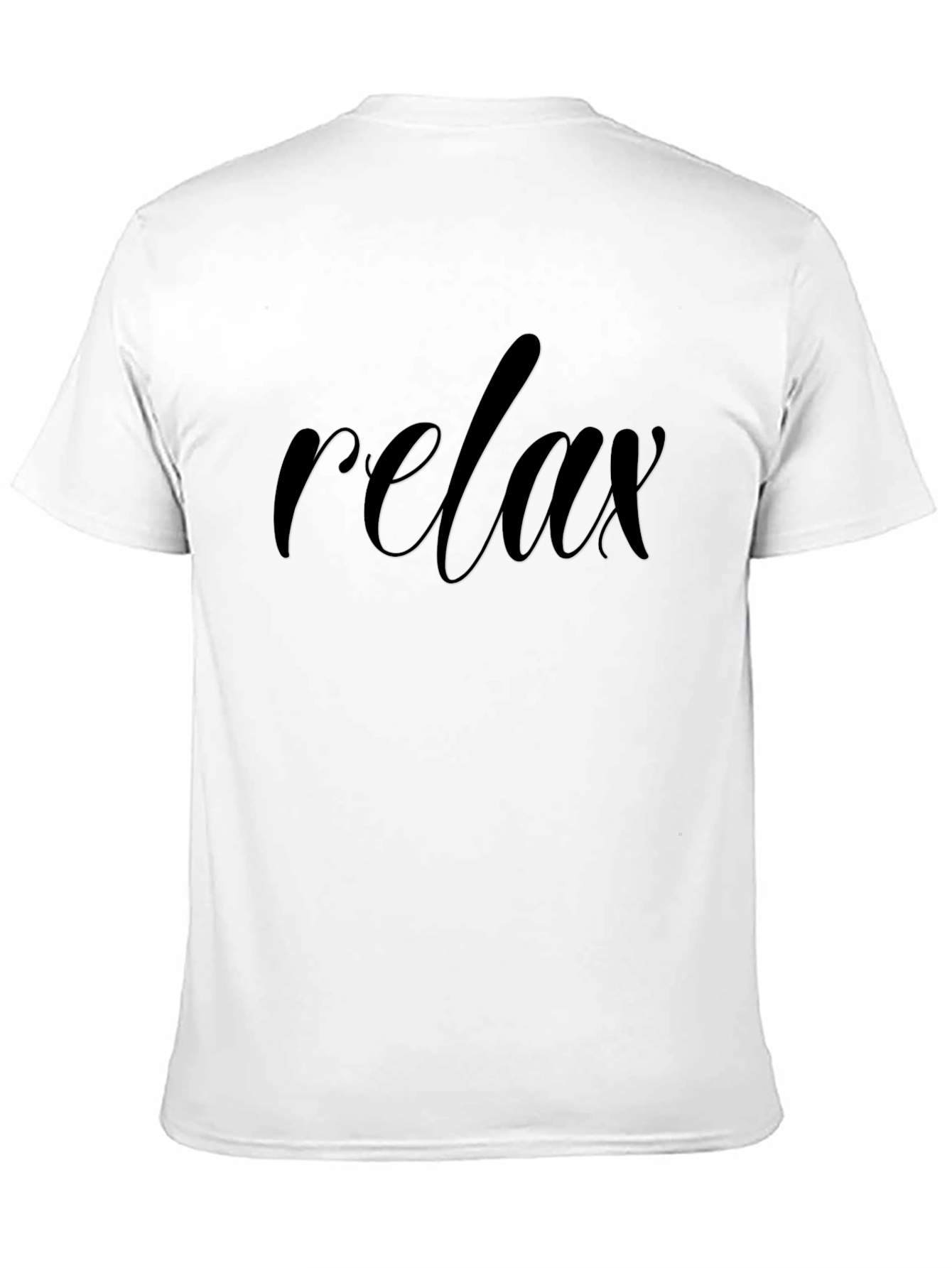 Relax Black T-Shirt - Casual Comfort