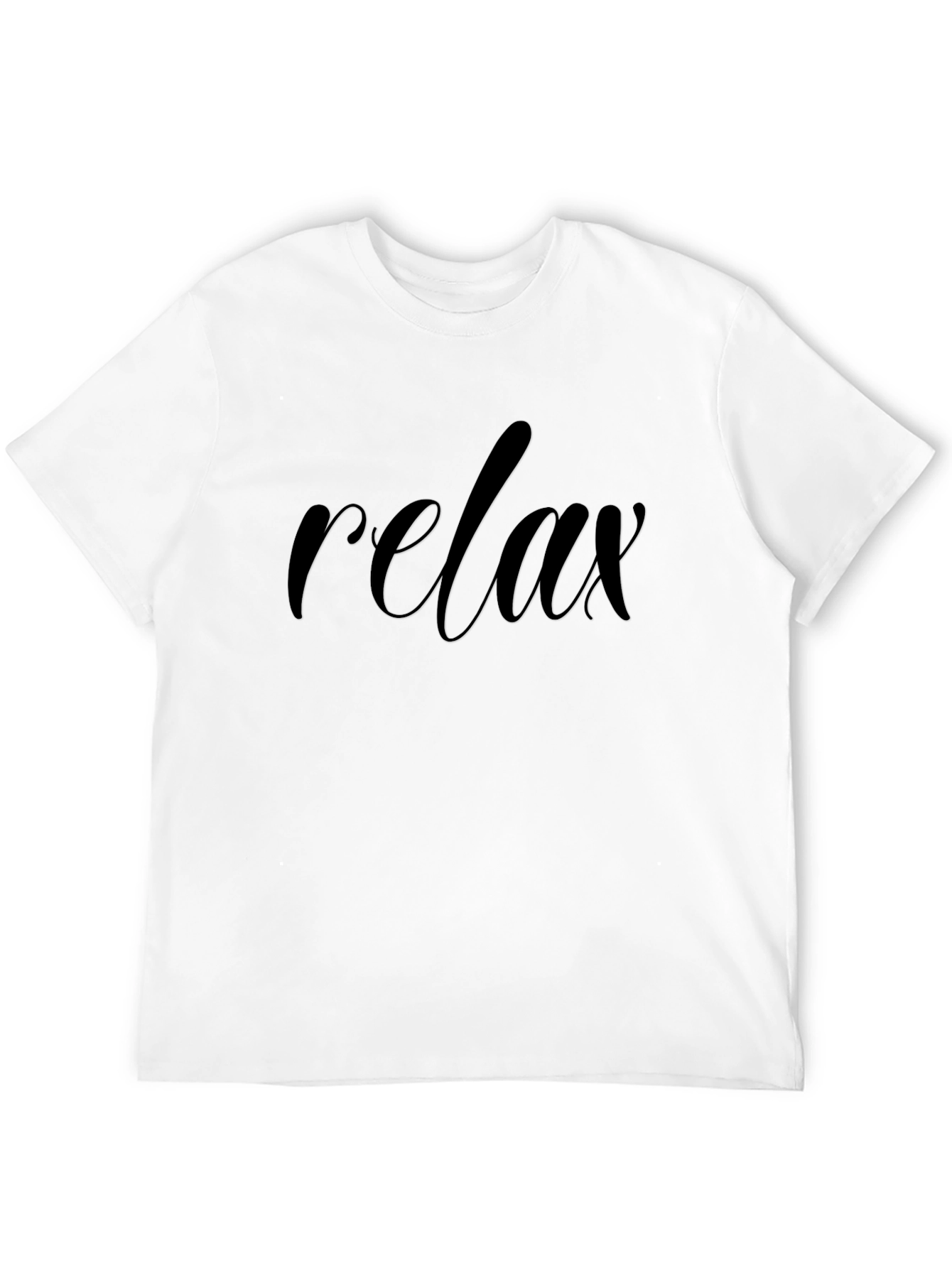 Relax Black T-Shirt - Casual Comfort