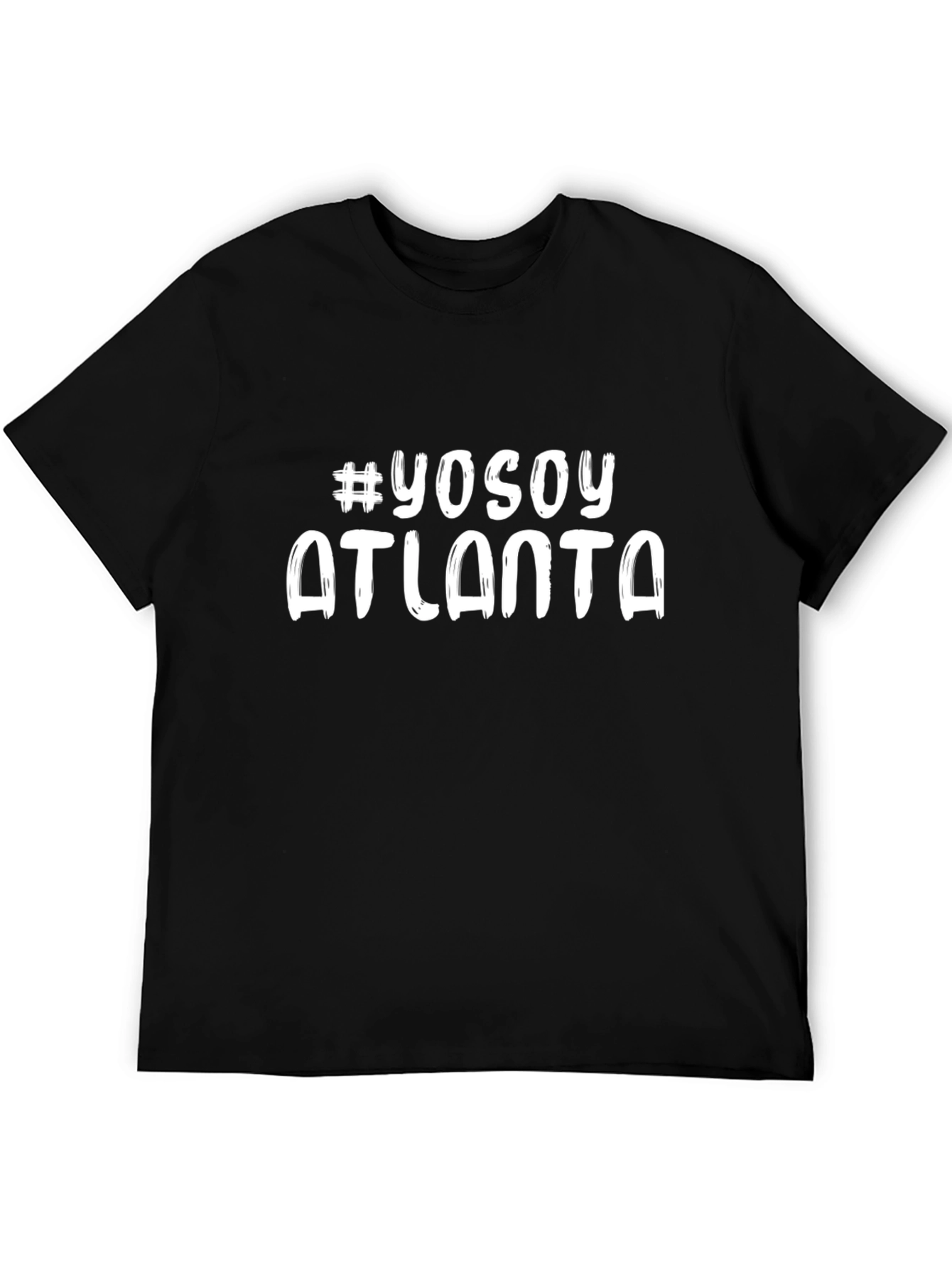 #yosoy Atlanta Graphic Black T-Shirt