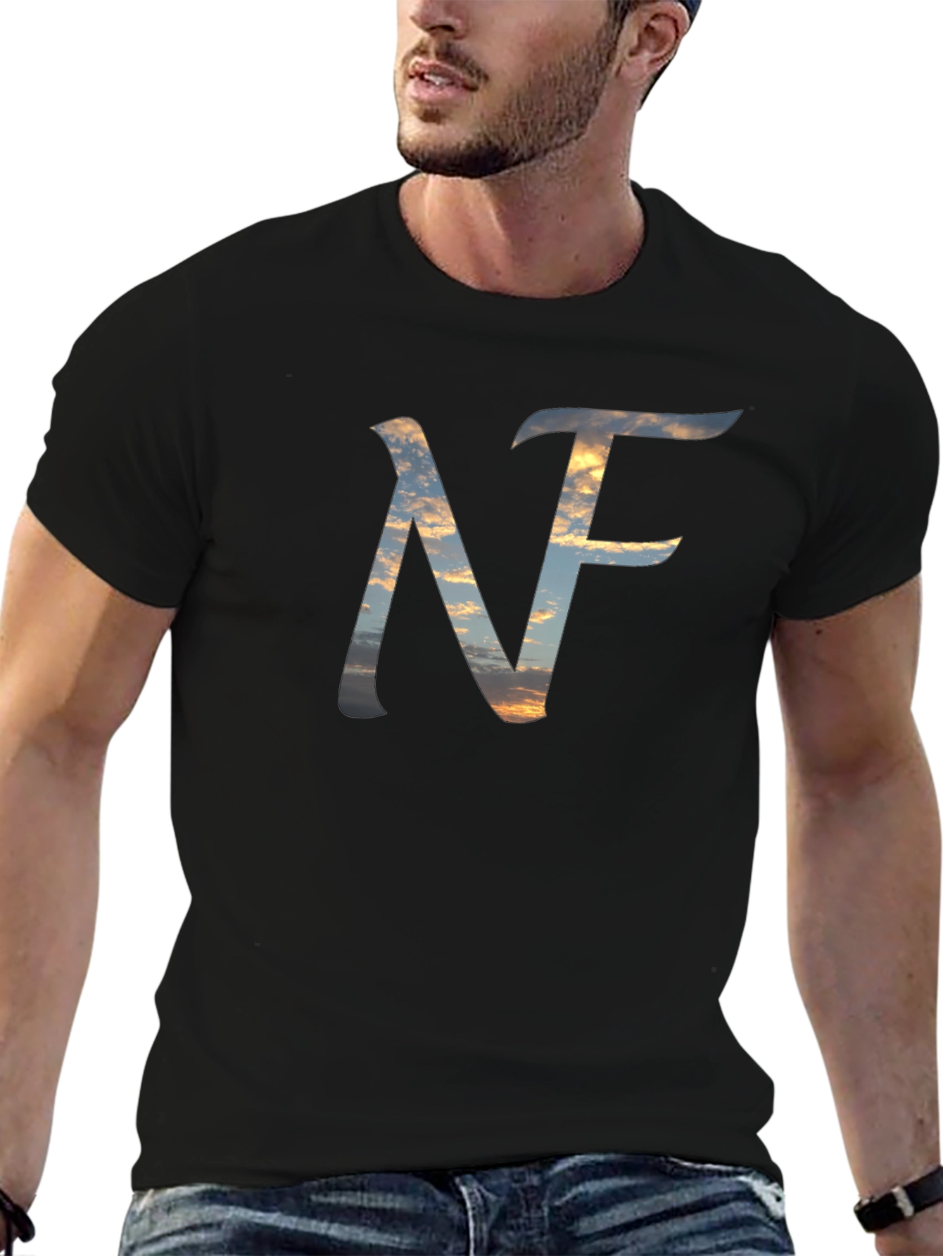 Sunset NF Black T-Shirt