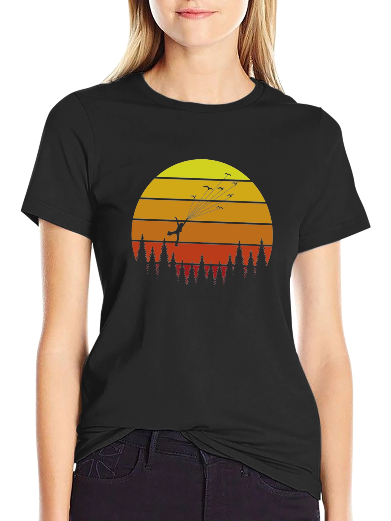 Sunset Birdman Tee