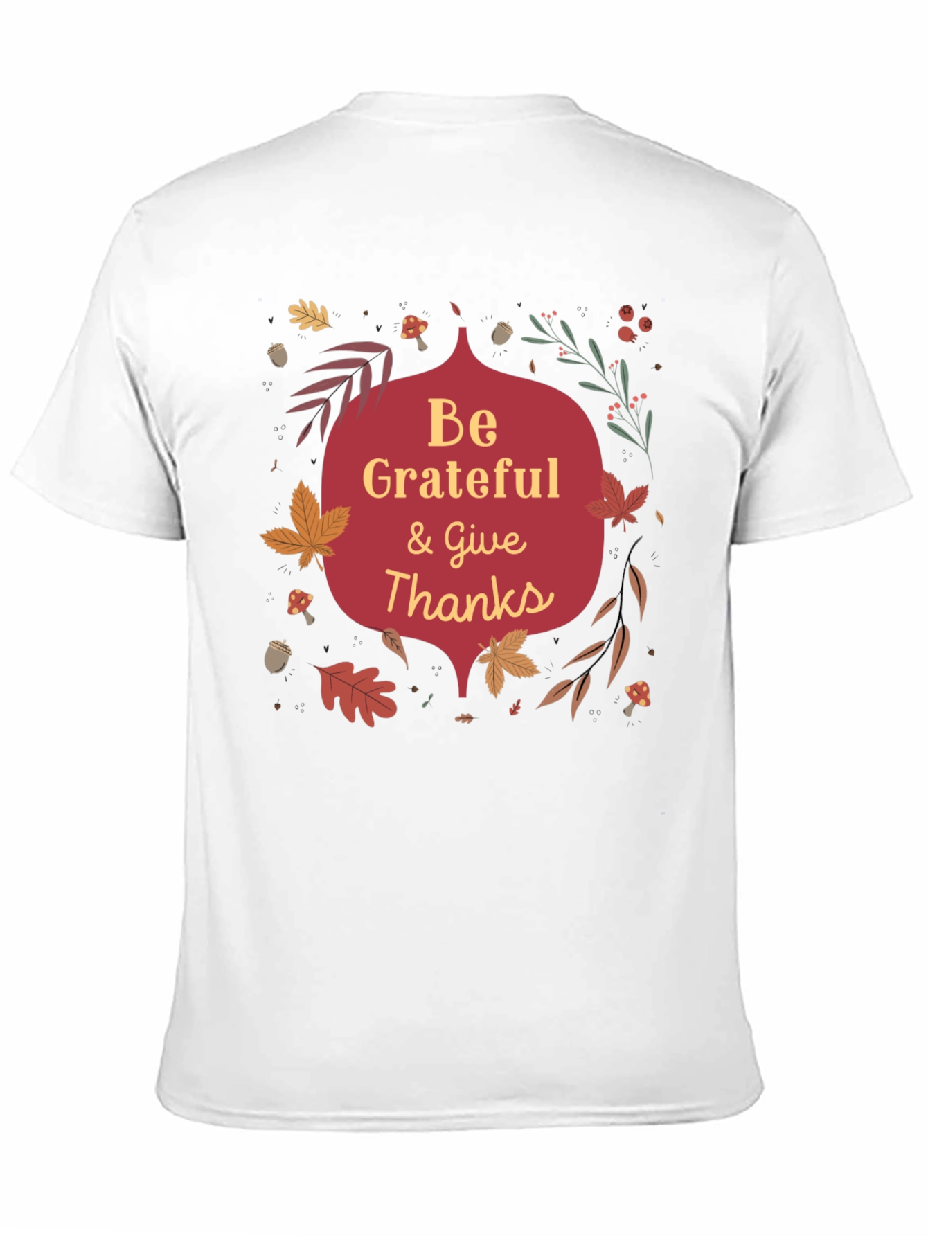 Be Grateful Thanksgiving Graphic Tee