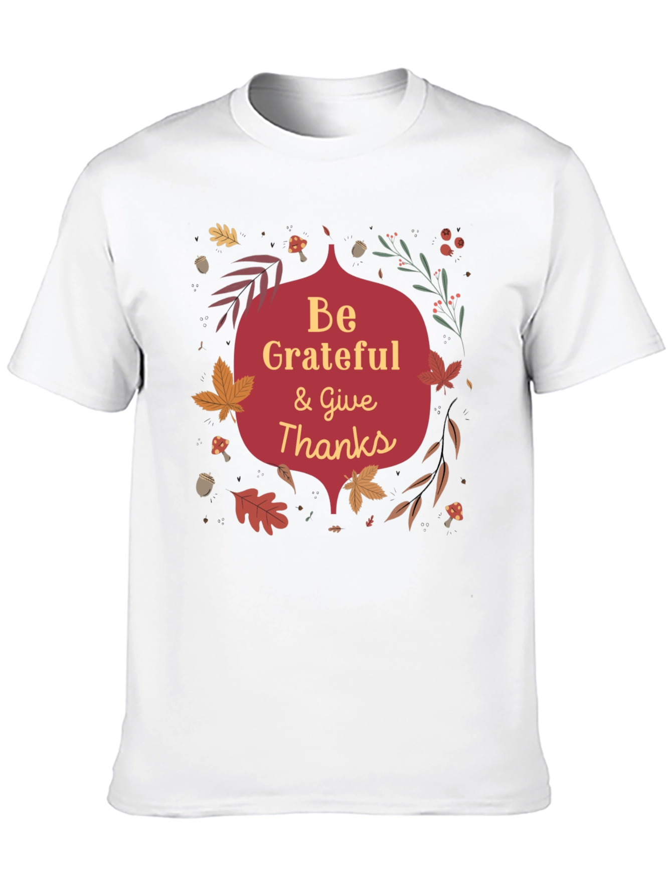 Be Grateful Thanksgiving Graphic Tee